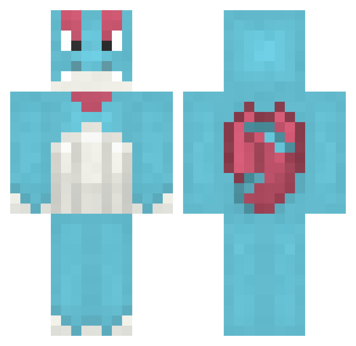 numerated - bagon Minecraft skin