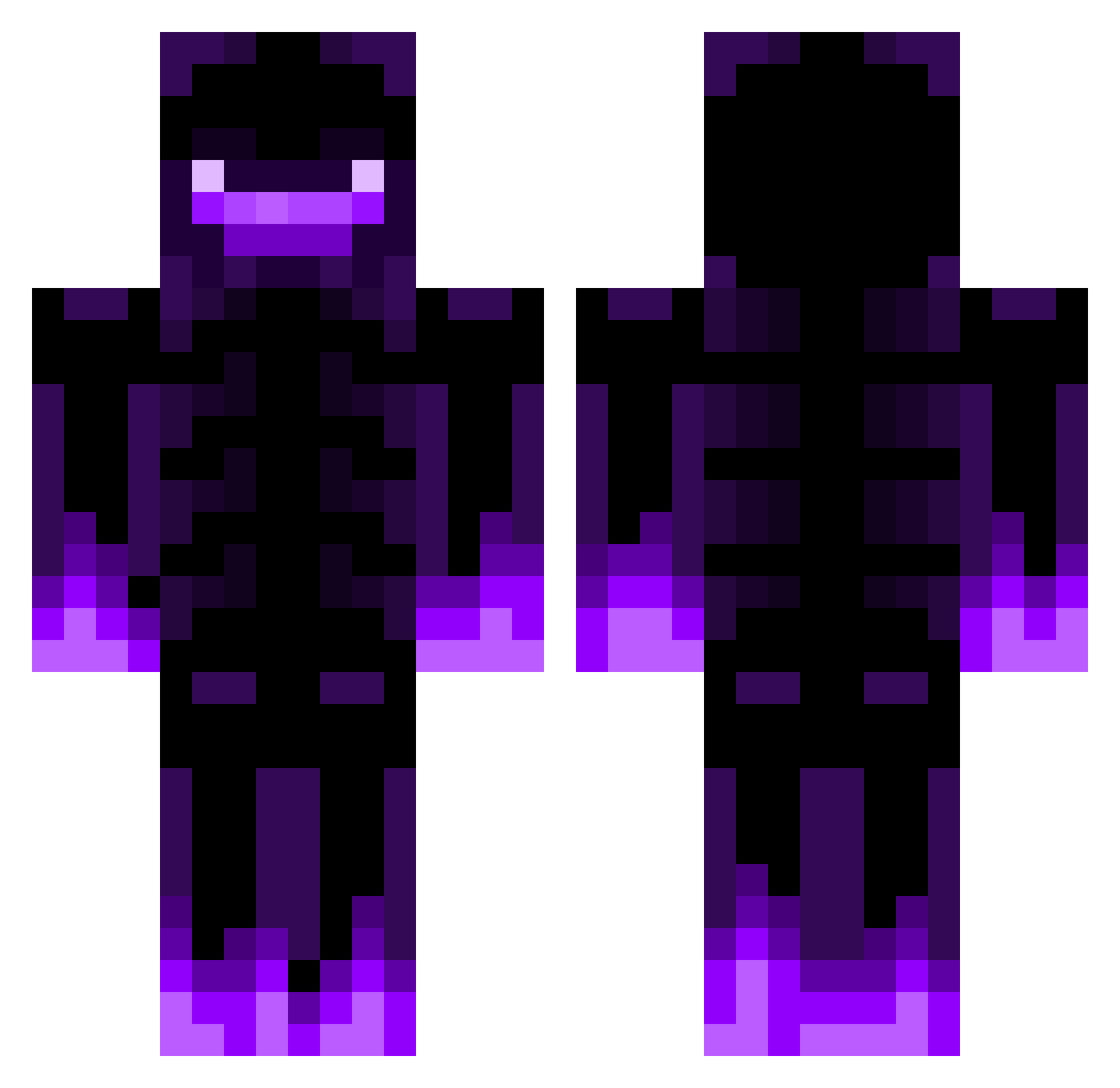 Malerius_ Minecraft skin, front and back view