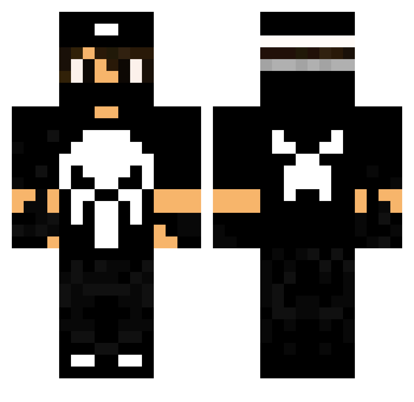 _Dejwid_77 Minecraft skin, front and back view