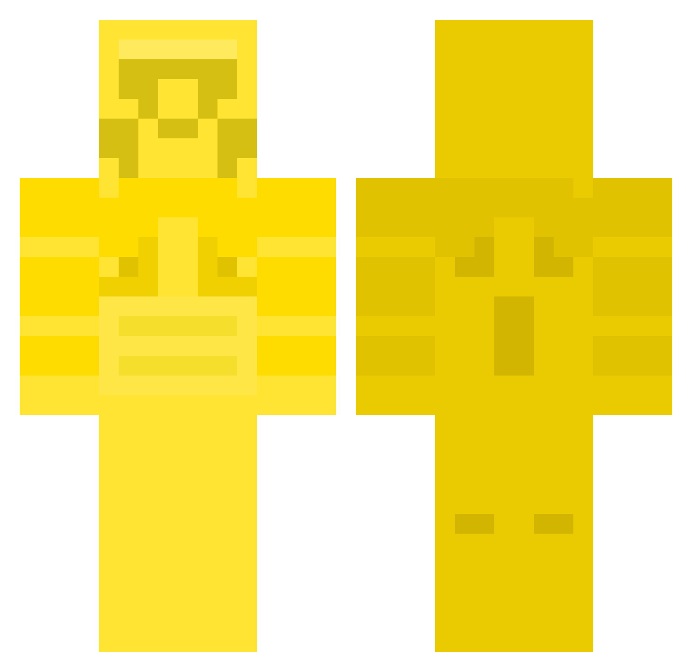 LEMON_LORDMC Minecraft skin, front and back view