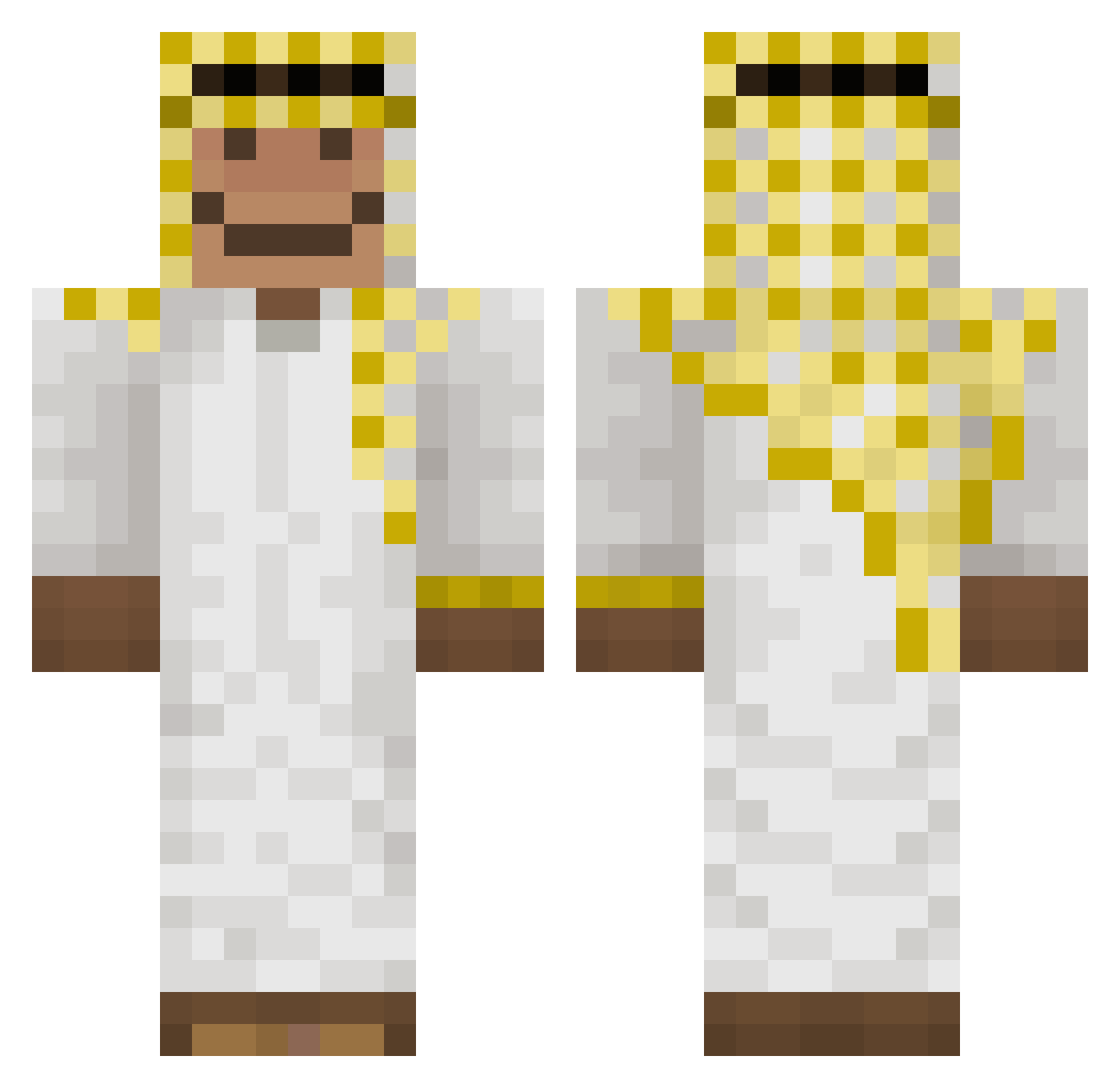 zakamakaka52 Minecraft skin, front and back view
