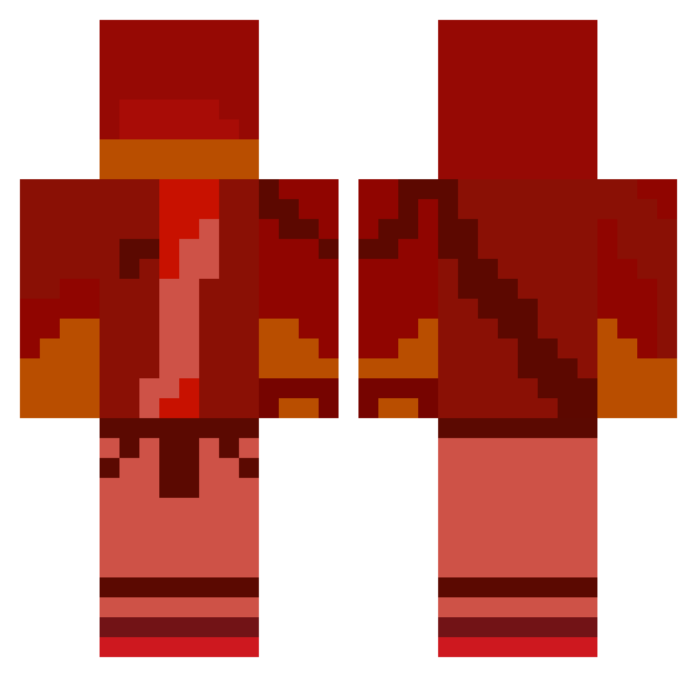 da_sk8er Minecraft skin, front and back view
