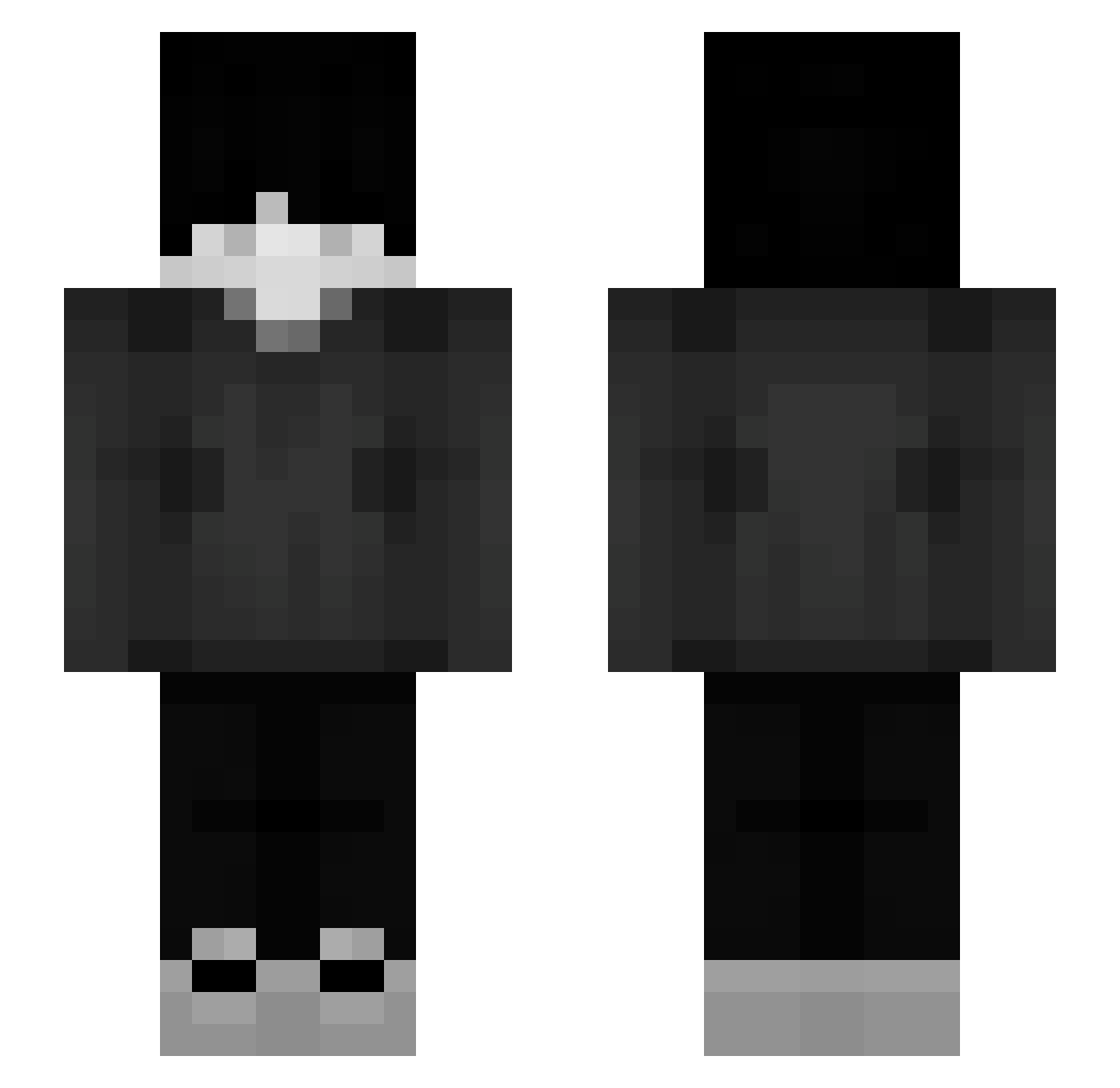 lynz_11 Minecraft skin, front and back view