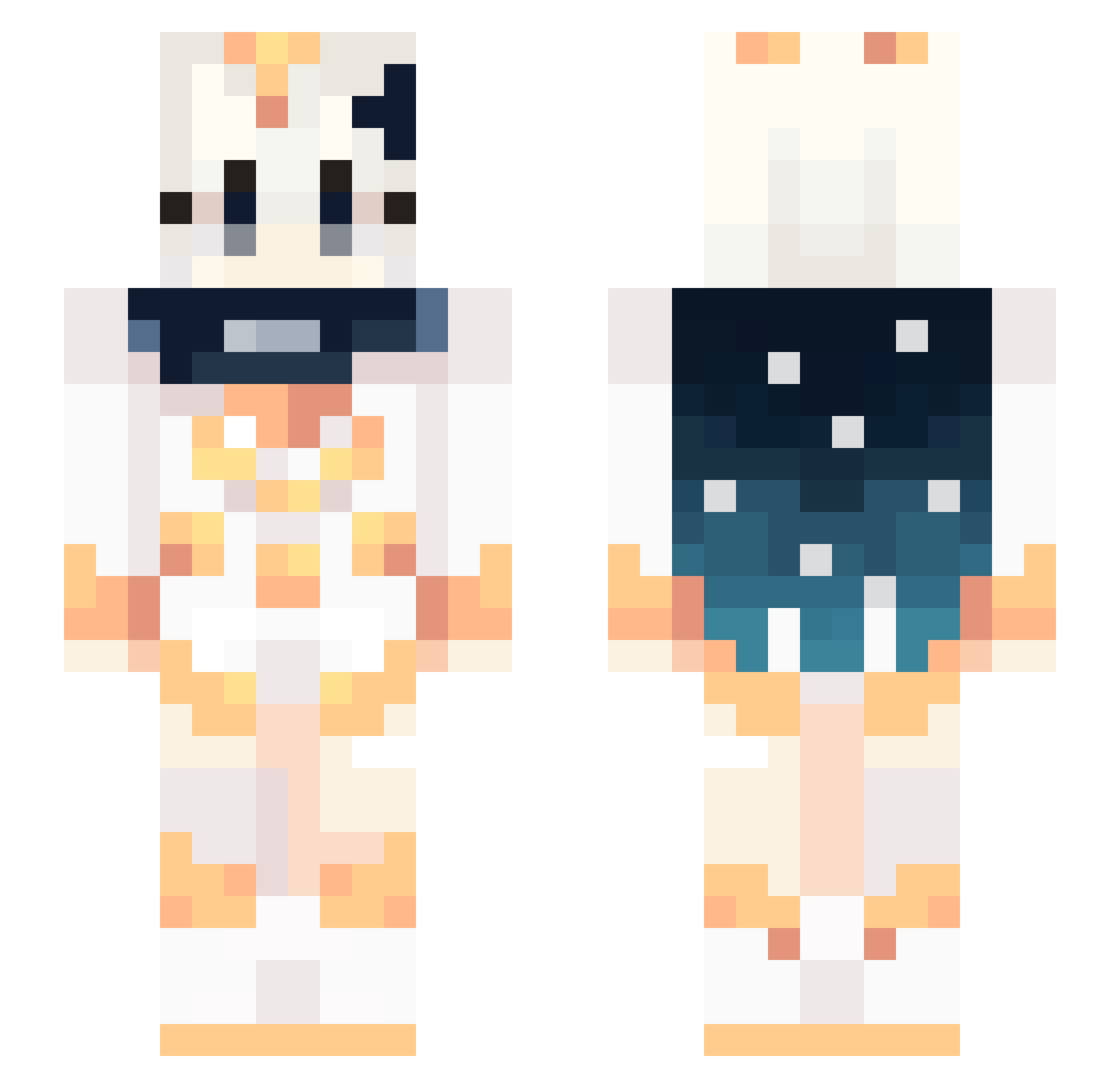 Belumozi_ikun Minecraft skin, front and back view