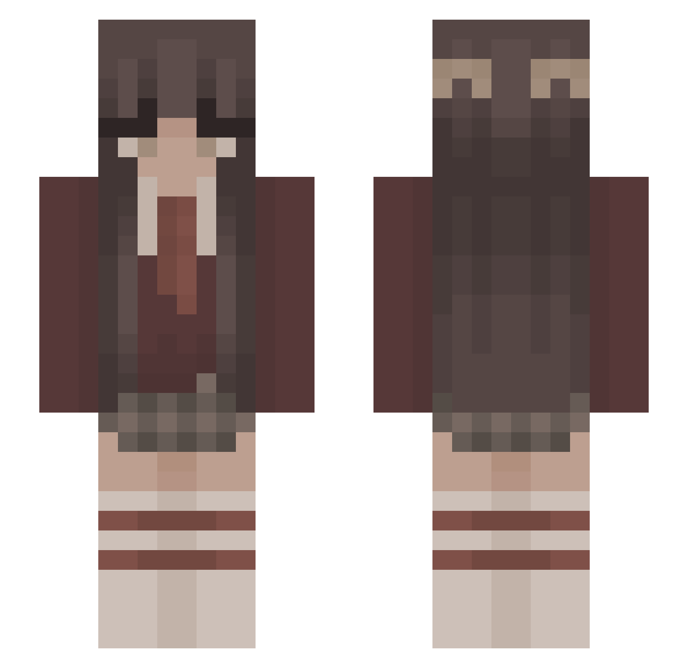 _Zyd3co_ Minecraft skin, front and back view