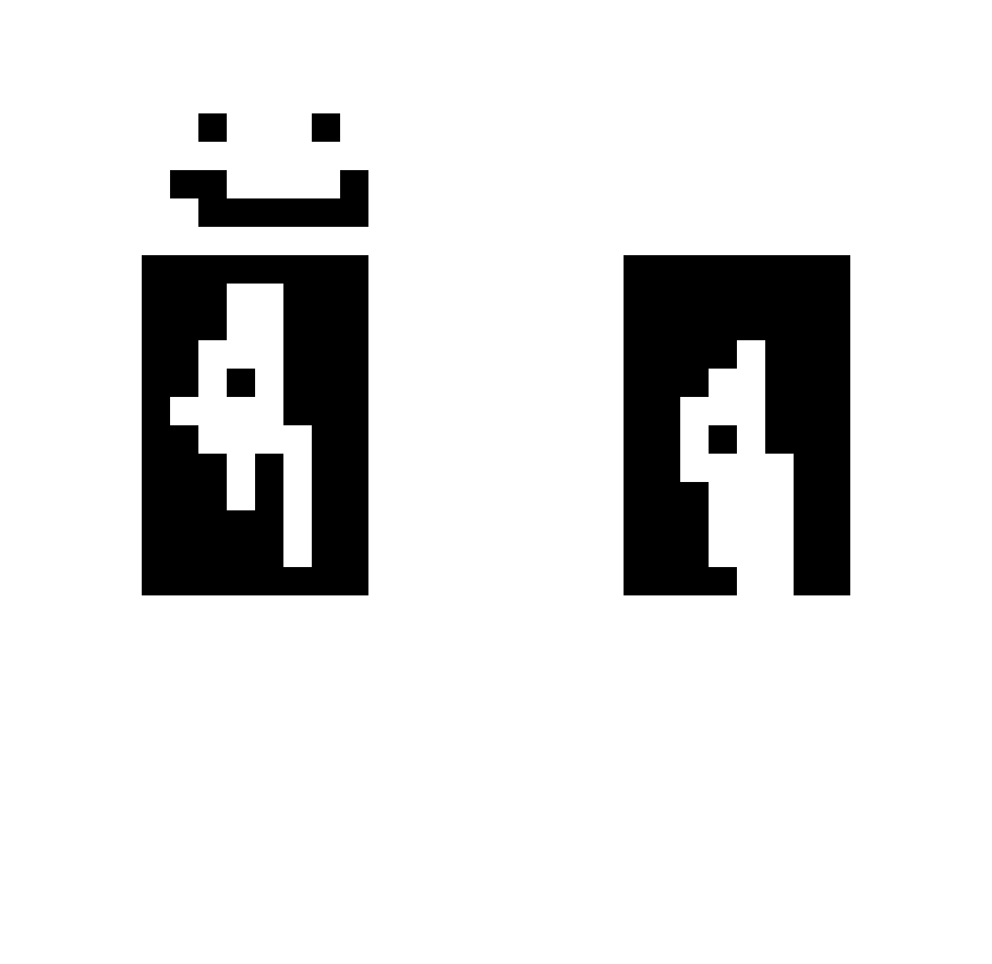 Steve66270 Minecraft skin, front and back view