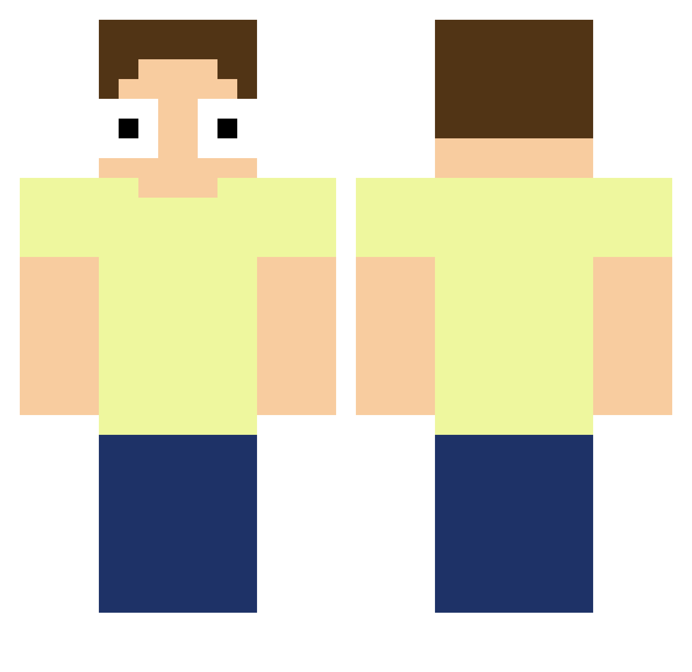 stolt_c Minecraft skin, front and back view