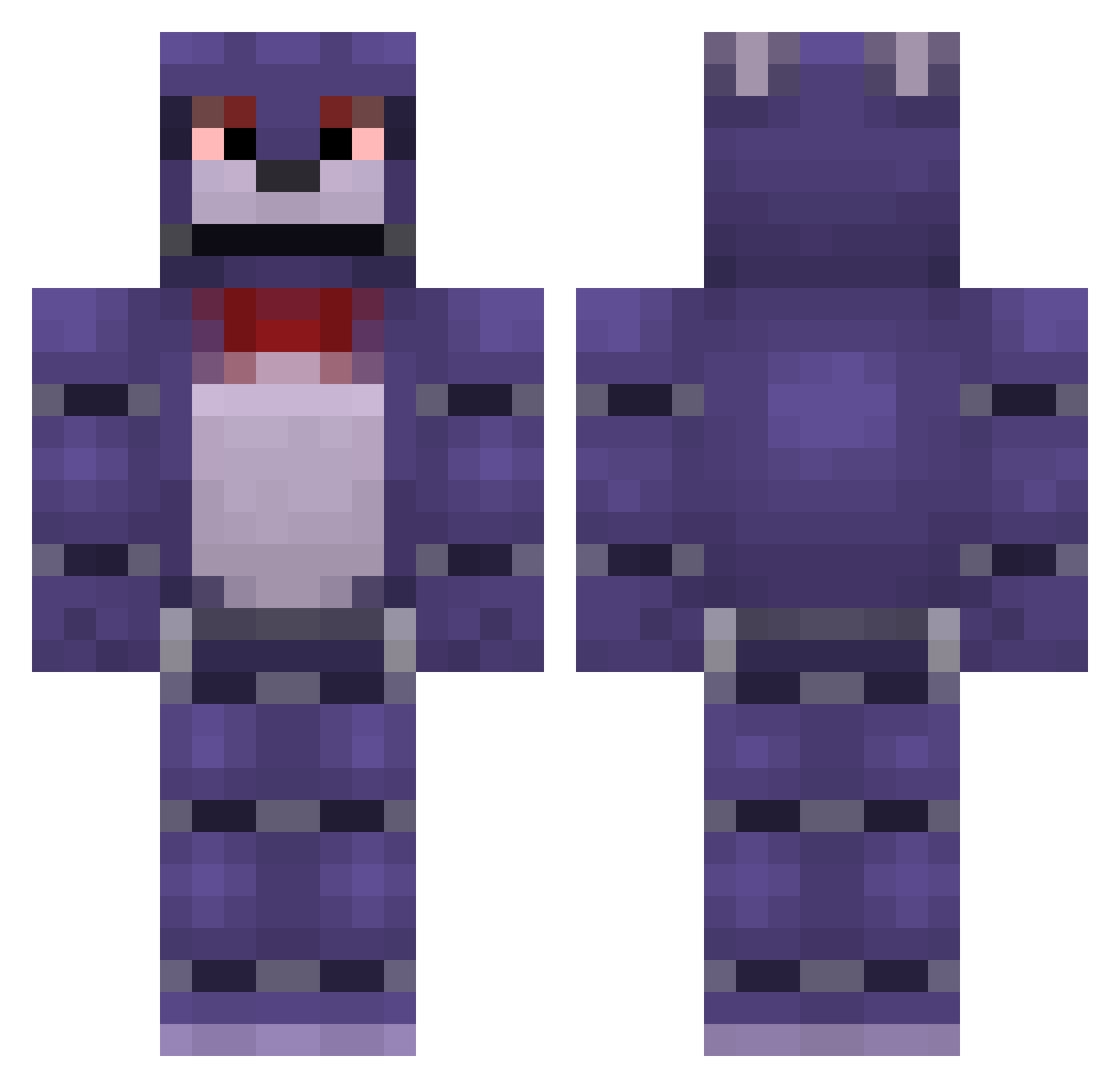 kostas_uknow103 Minecraft skin, front and back view