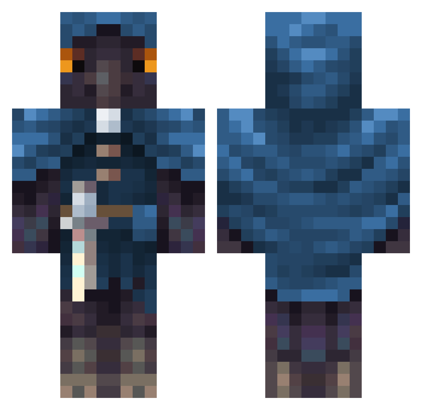 freechickenstrip - dagger Minecraft skin