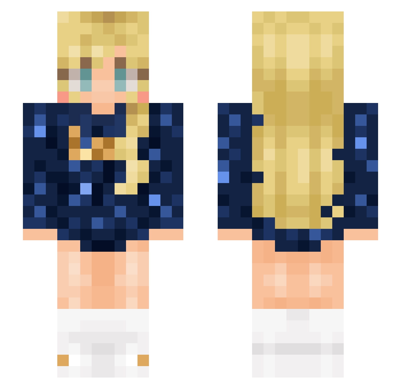 maced_by_him Minecraft skin, front and back view