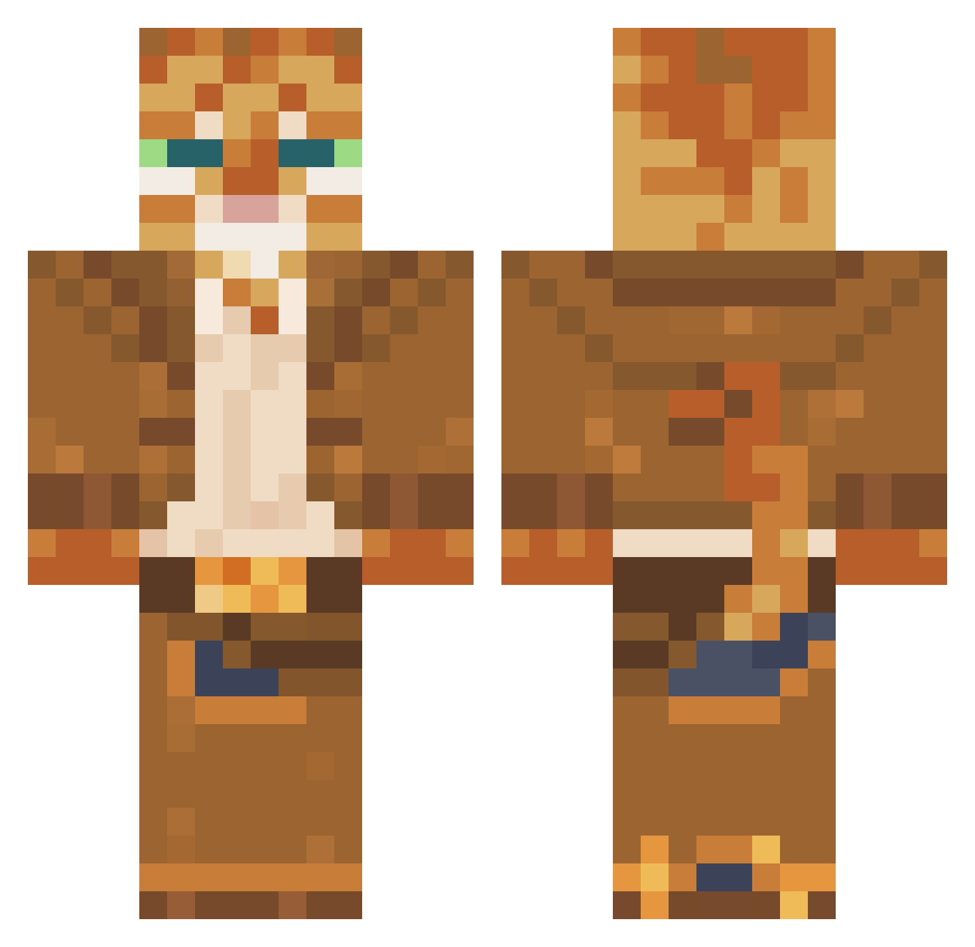 hyp3rspac3_ Minecraft skin, front and back view