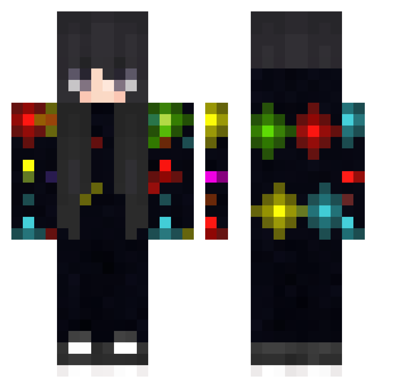 il_GIOVAAA Minecraft skin, front and back view