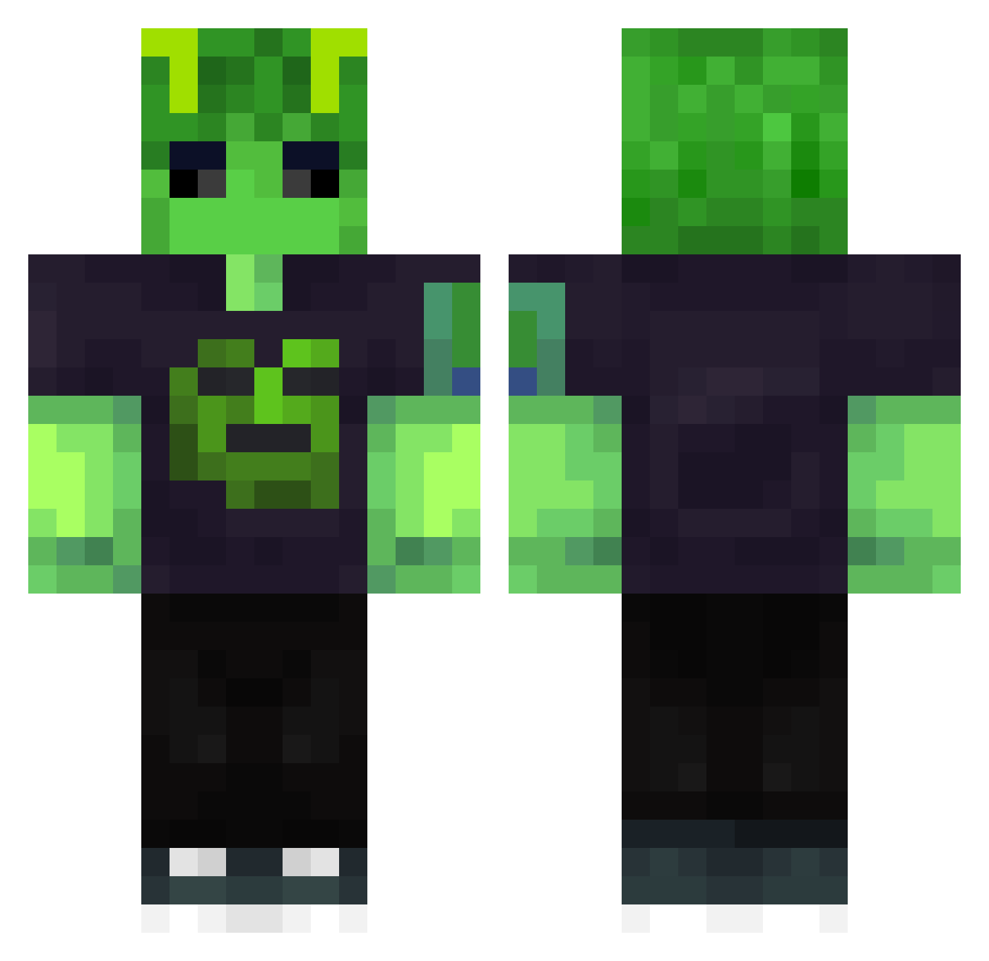 kidohiro_ Minecraft skin, front and back view