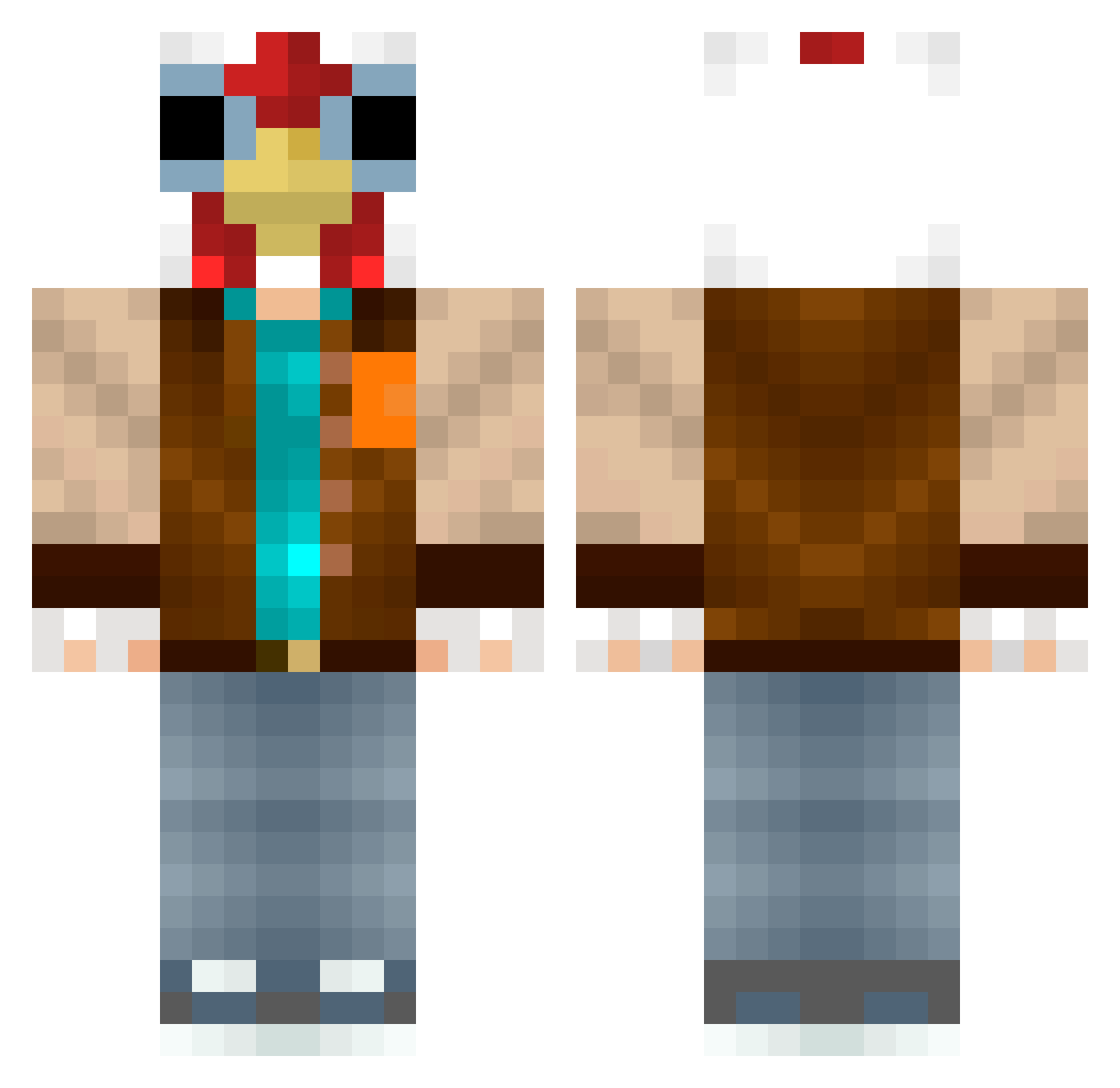 Anitra - chicken mask Minecraft skin