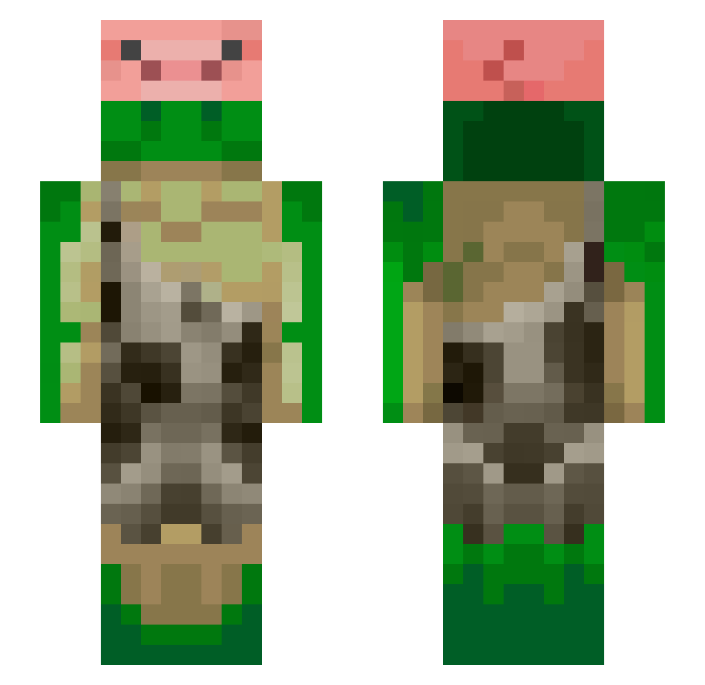 szumon_ Minecraft skin, front and back view