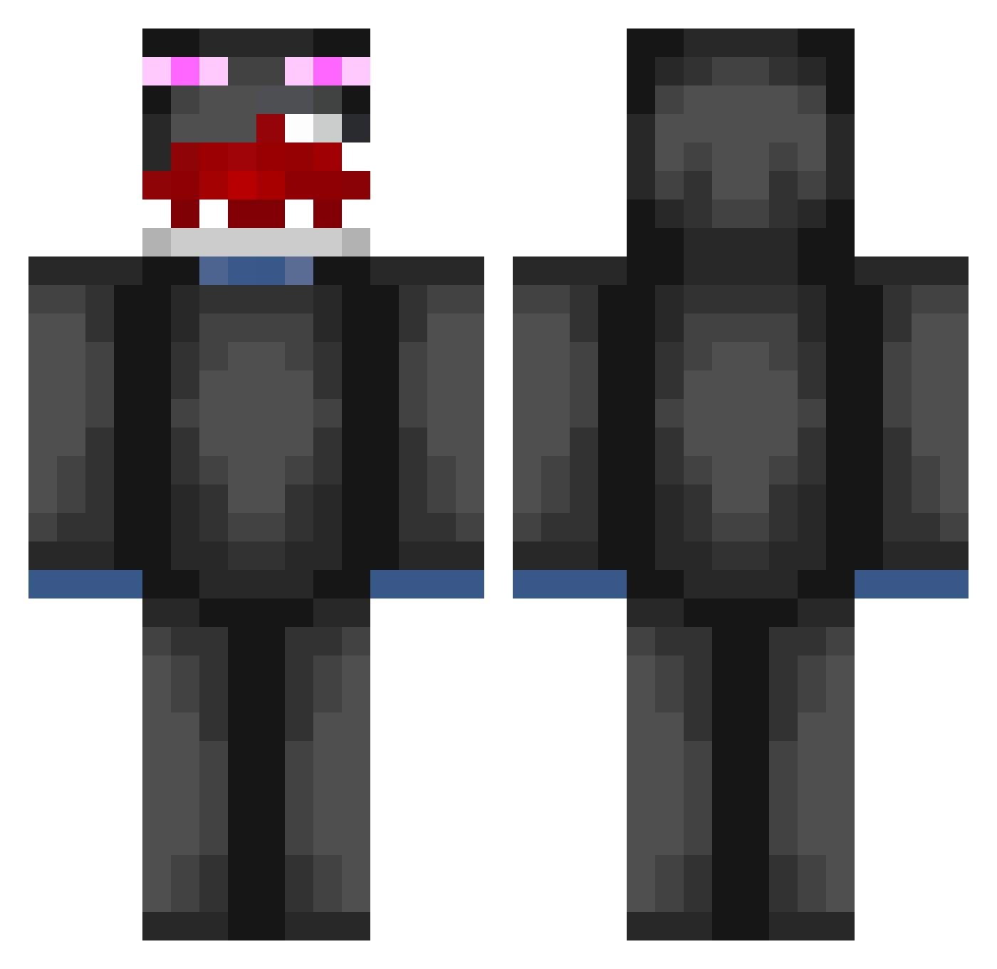 t_an_g92 Minecraft skin, front and back view