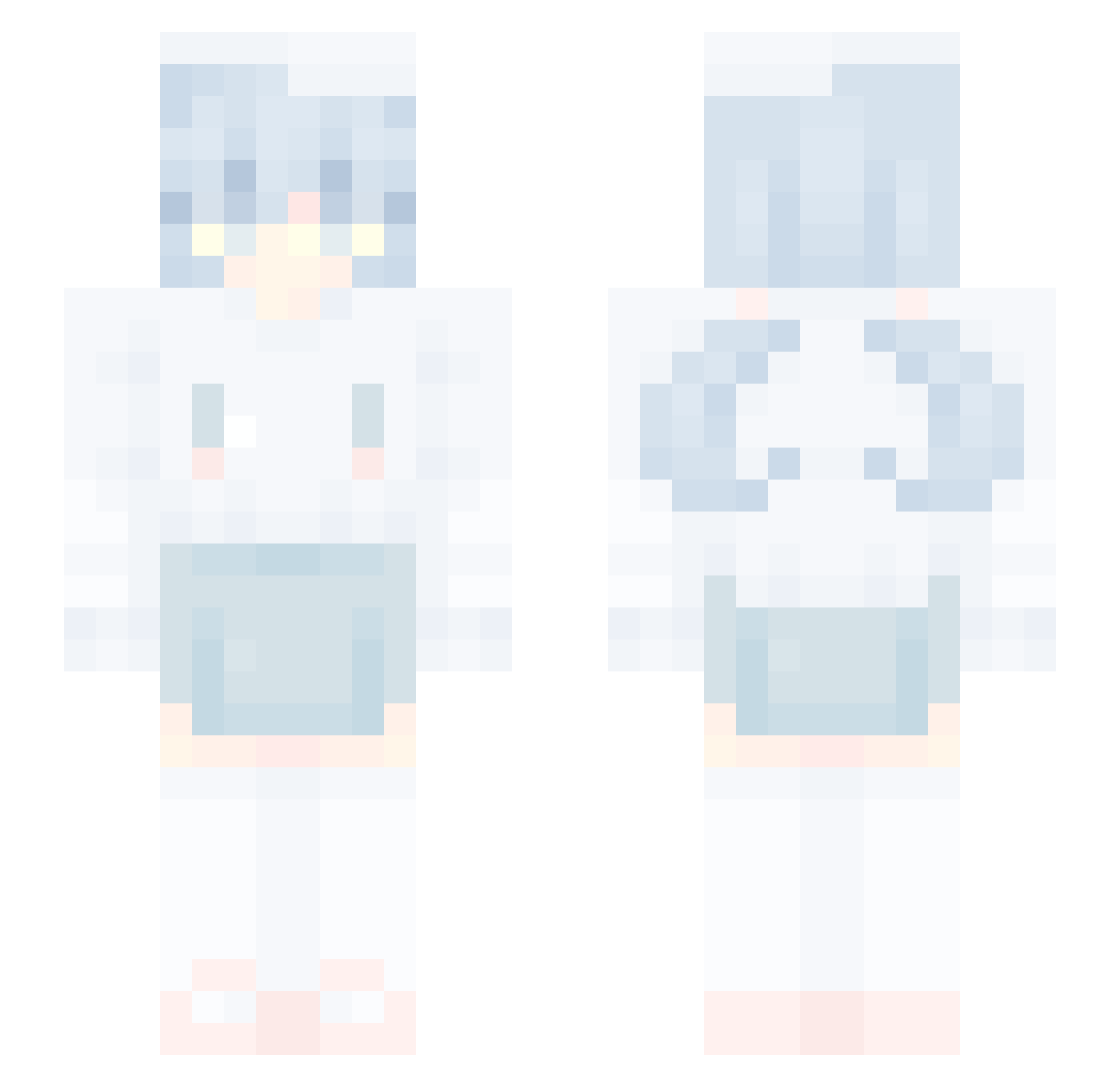 IiIies Minecraft skin, front and back view