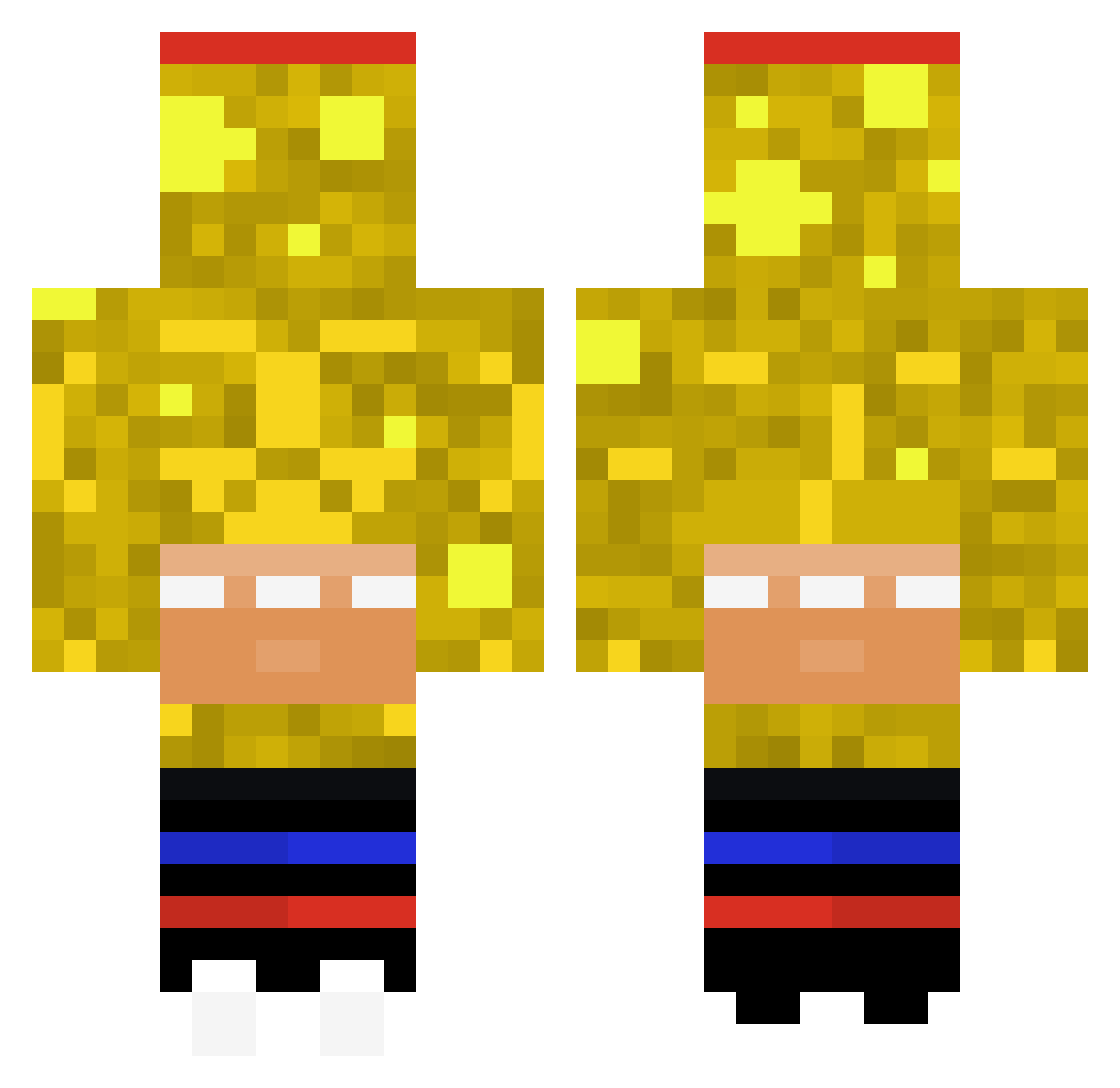 c1ldwiss Minecraft skin, front and back view