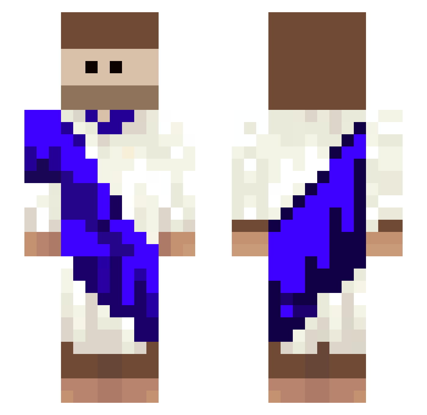0iq_peretz Minecraft skin, front and back view