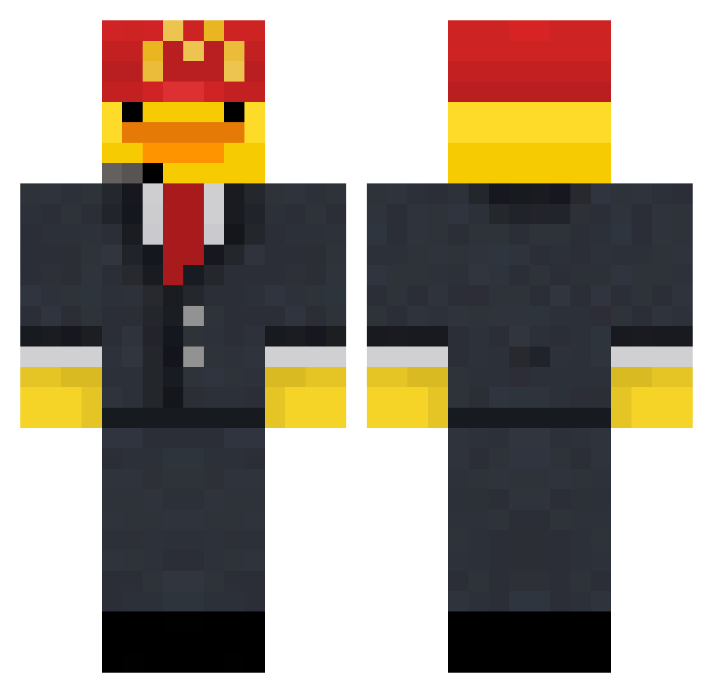 faya313jnr Minecraft skin, front and back view