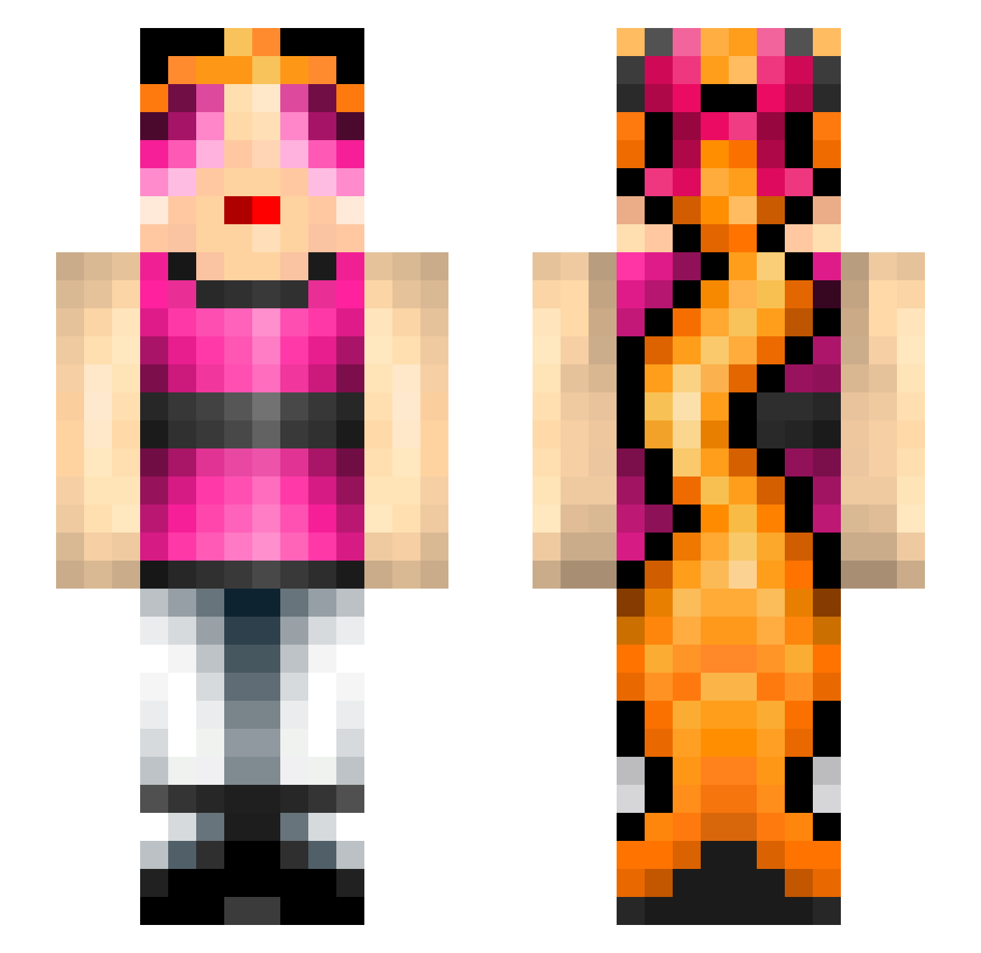 Barbalicious - powerpuff girls Minecraft skin