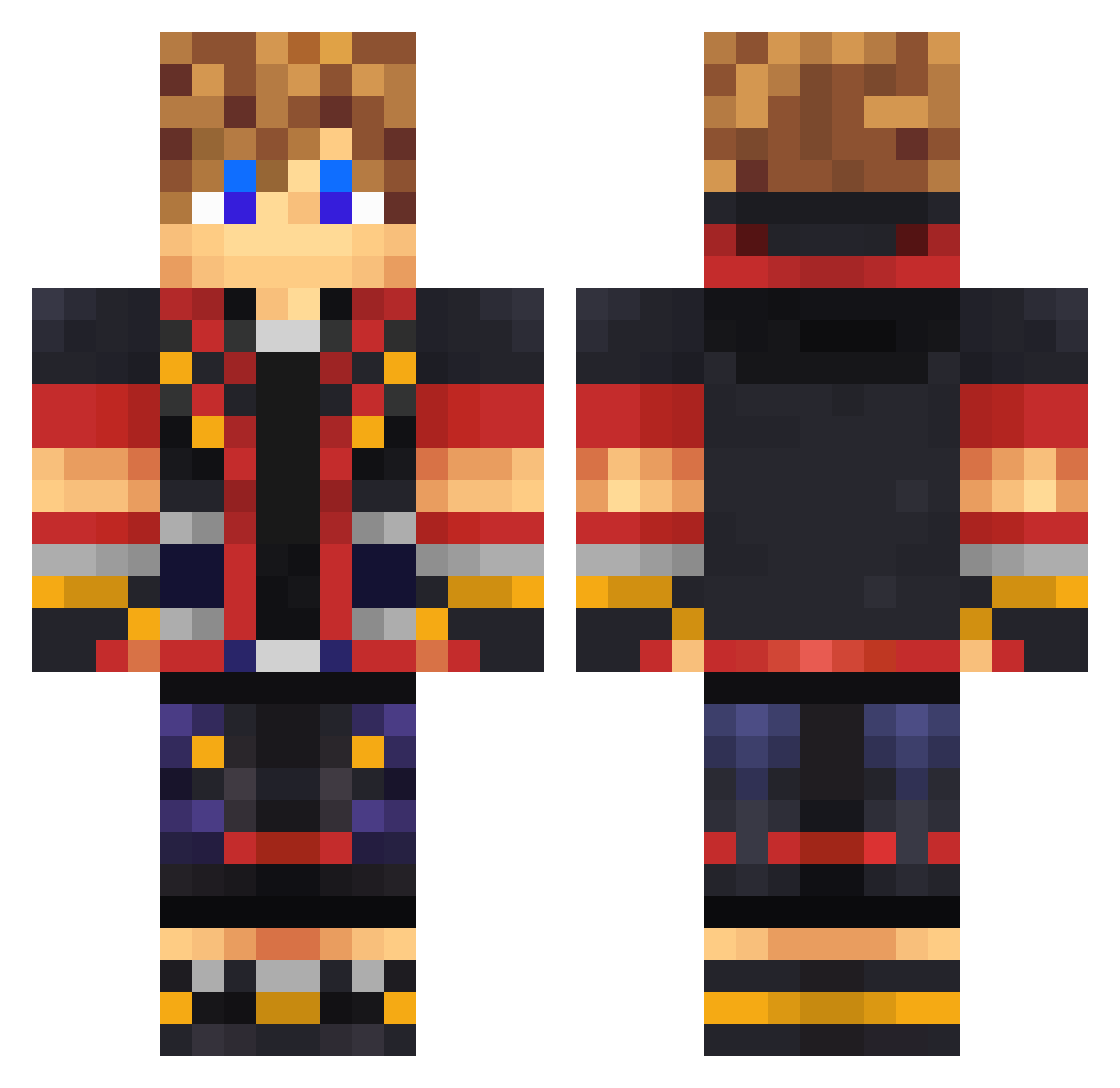 MrPastelitoo Minecraft skin, front and back view