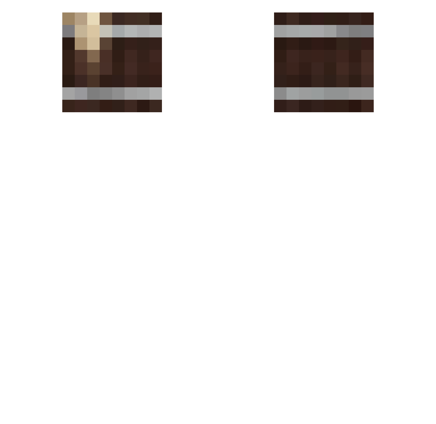 novakenny Minecraft skin, front and back view