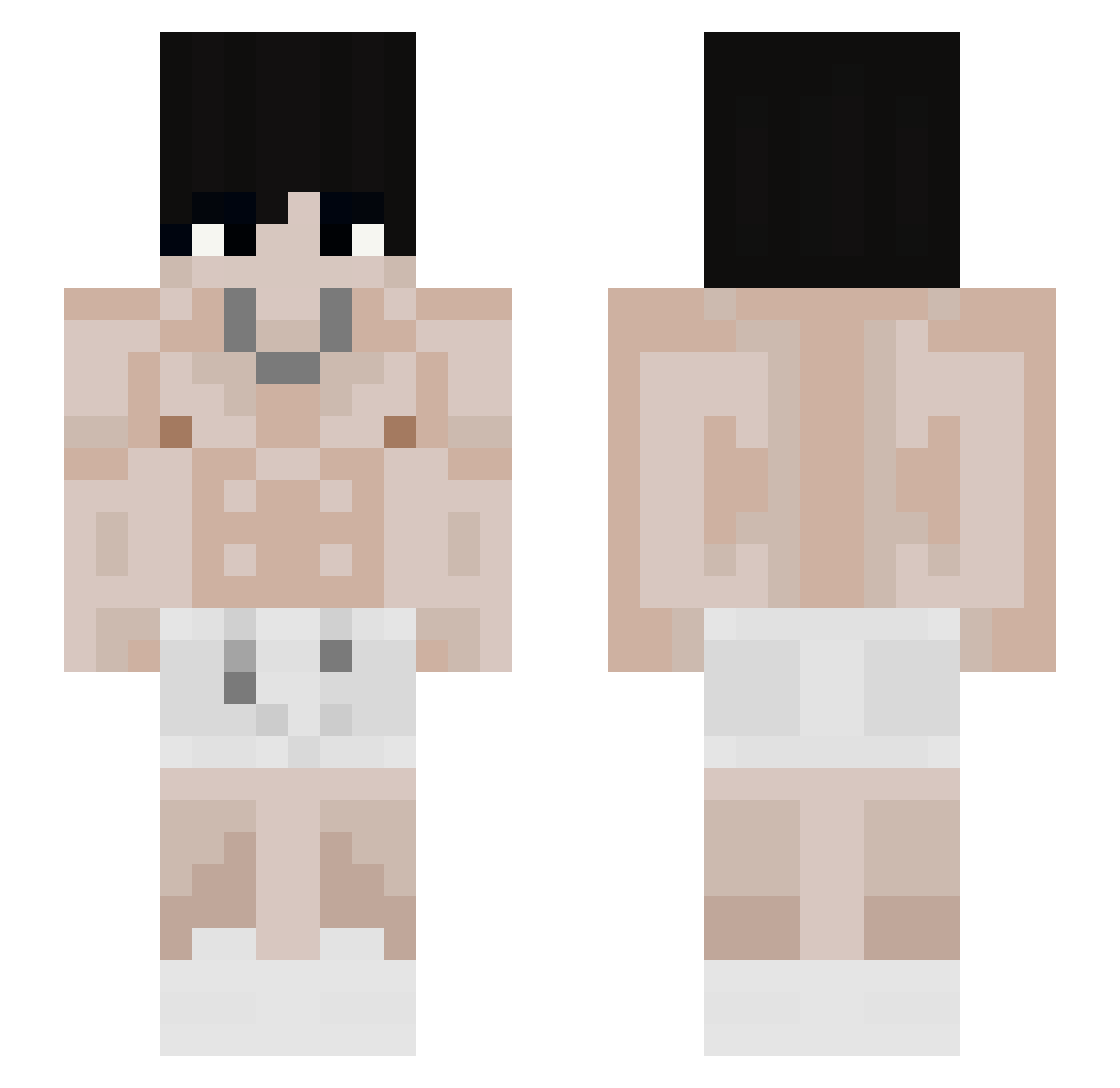 entenmann_ Minecraft skin, front and back view