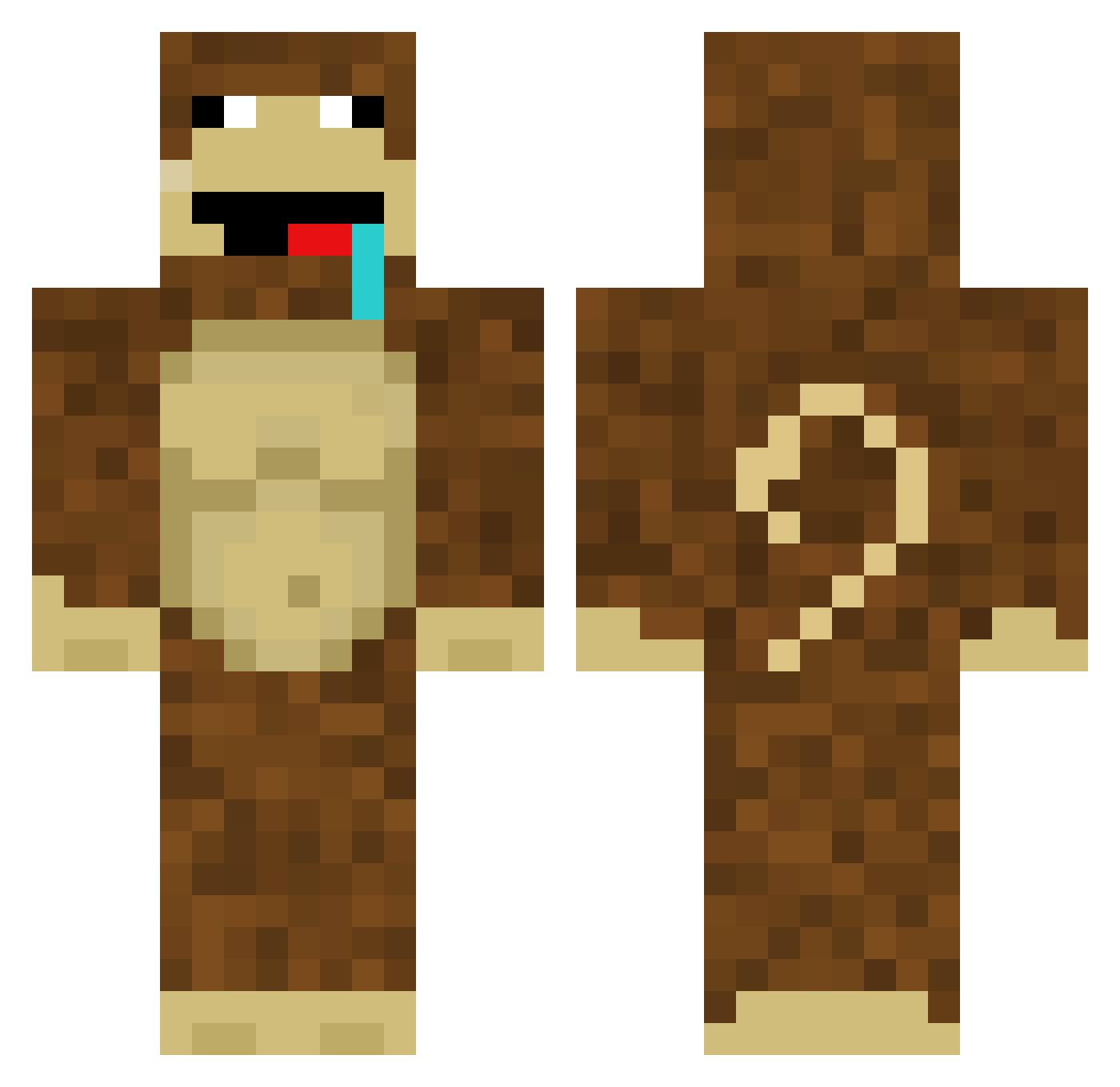 mem_a_becs Minecraft skin, front and back view