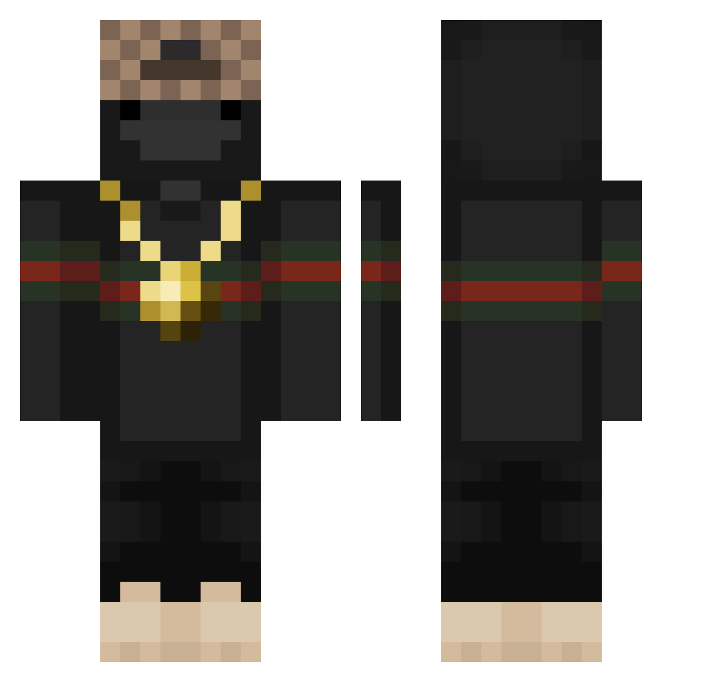 big_labubu_janek Minecraft skin, front and back view