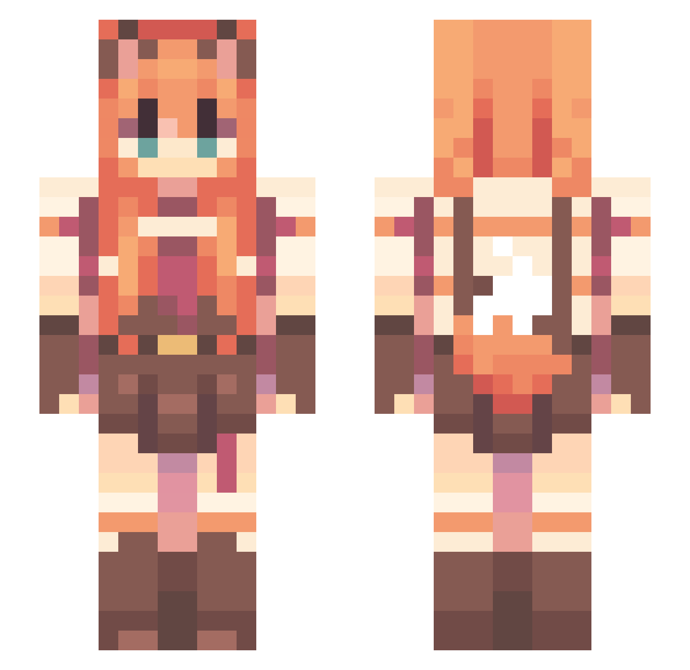 CHETEMI59 Minecraft skin, front and back view