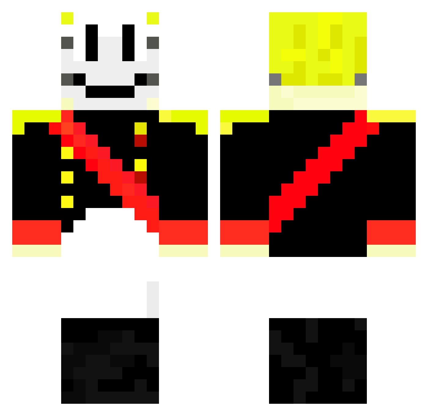 ZS_RUSEK_RR Minecraft skin, front and back view