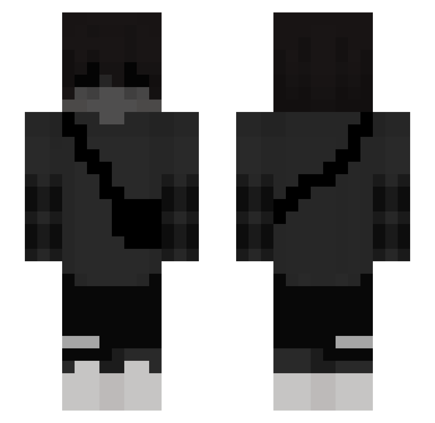 TN_Duy Minecraft skin, front and back view