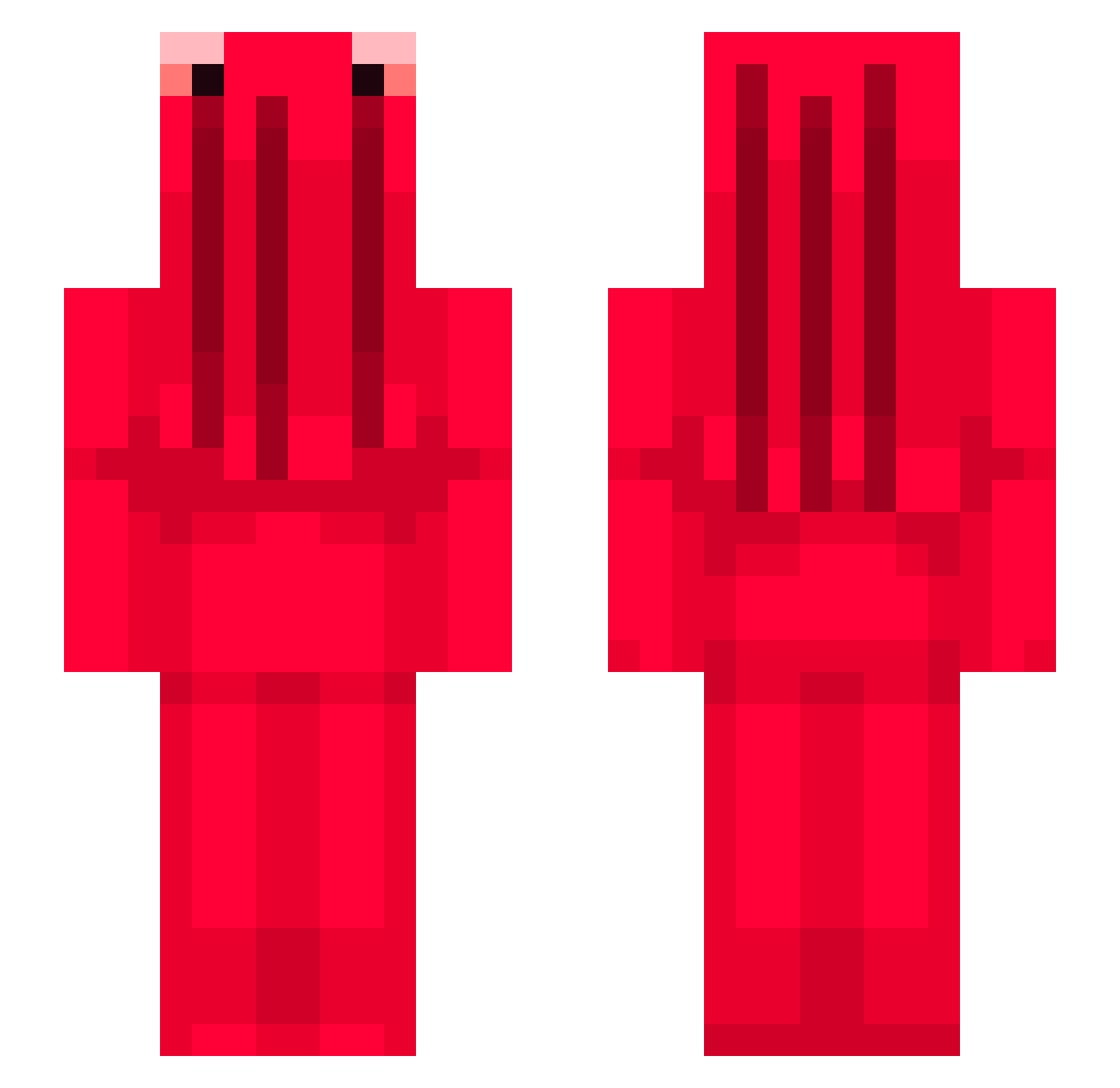 elmejorpolo Minecraft skin, front and back view