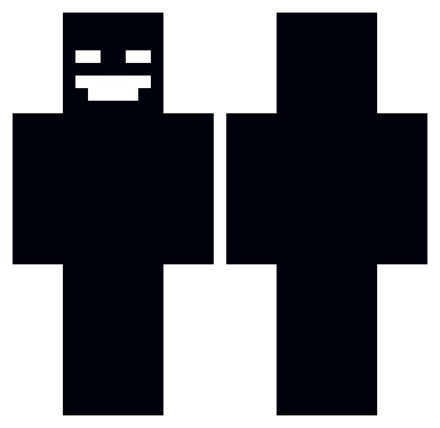 SpiderXAbe8 Minecraft skin, front and back view