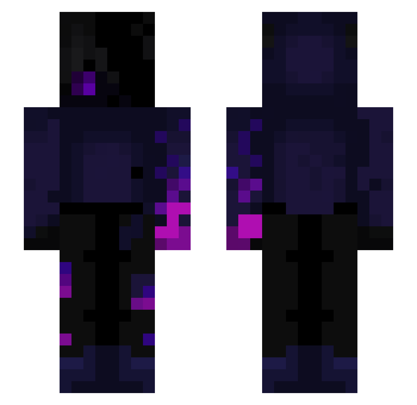 33SPIDERMAN123 Minecraft skin, front and back view