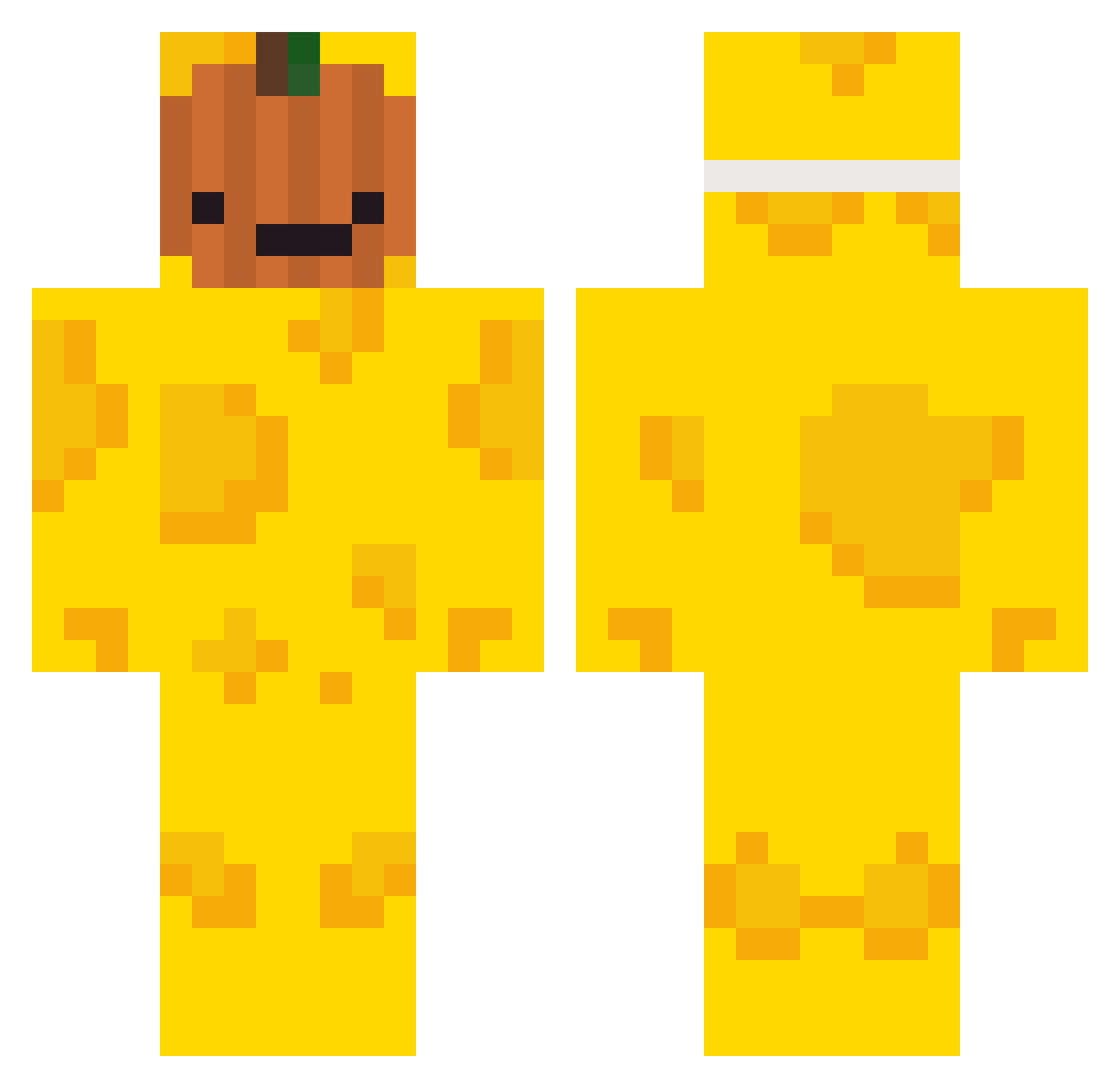 BlackOpsGhosts Minecraft skin, front and back view