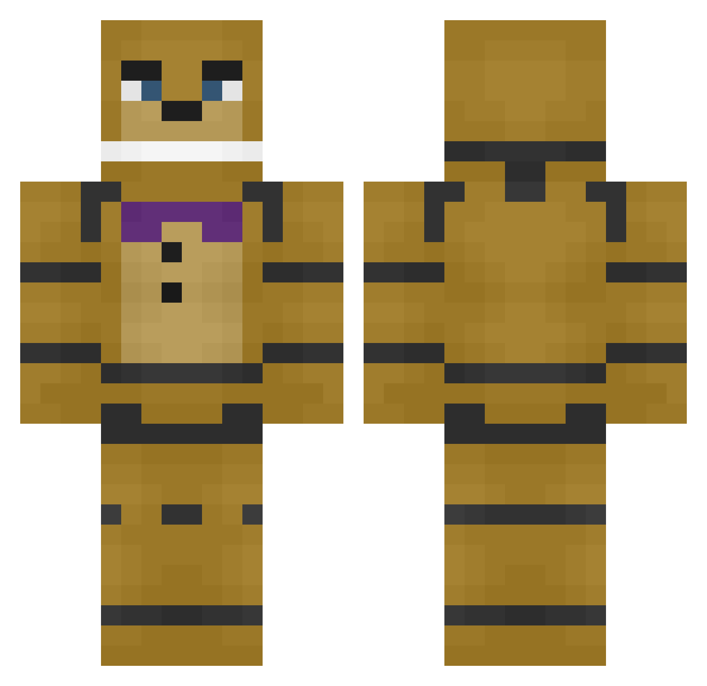 Lazy_Dog12 Minecraft skin, front and back view