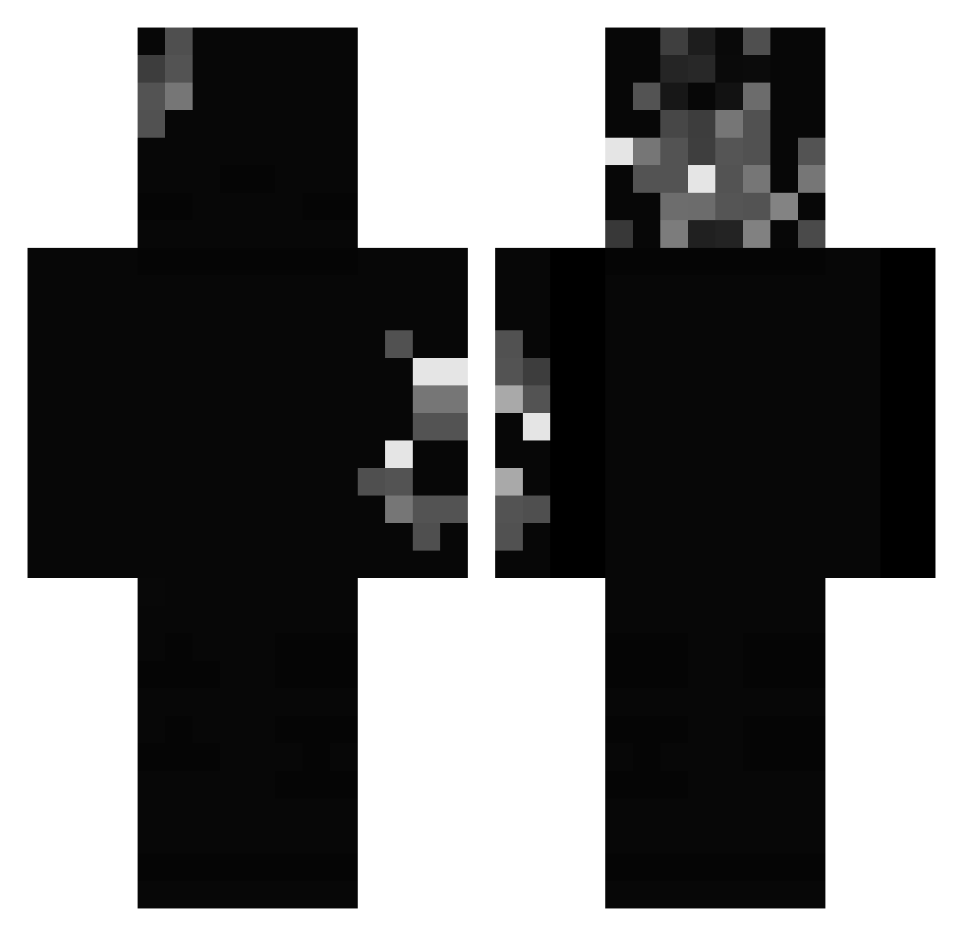 XX_Zachod_XX Minecraft skin, front and back view