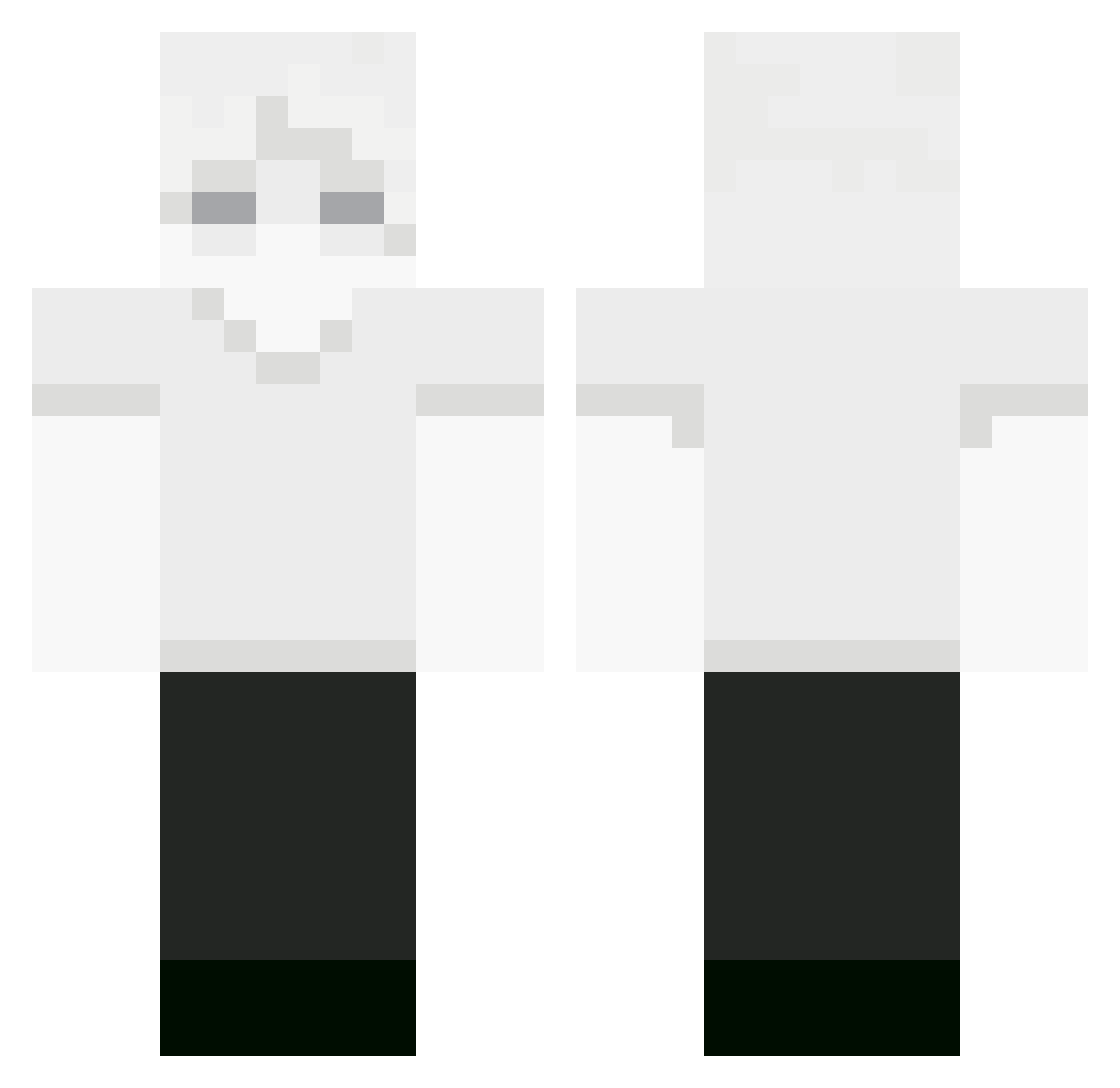 KepperSkellBro Minecraft skin, front and back view