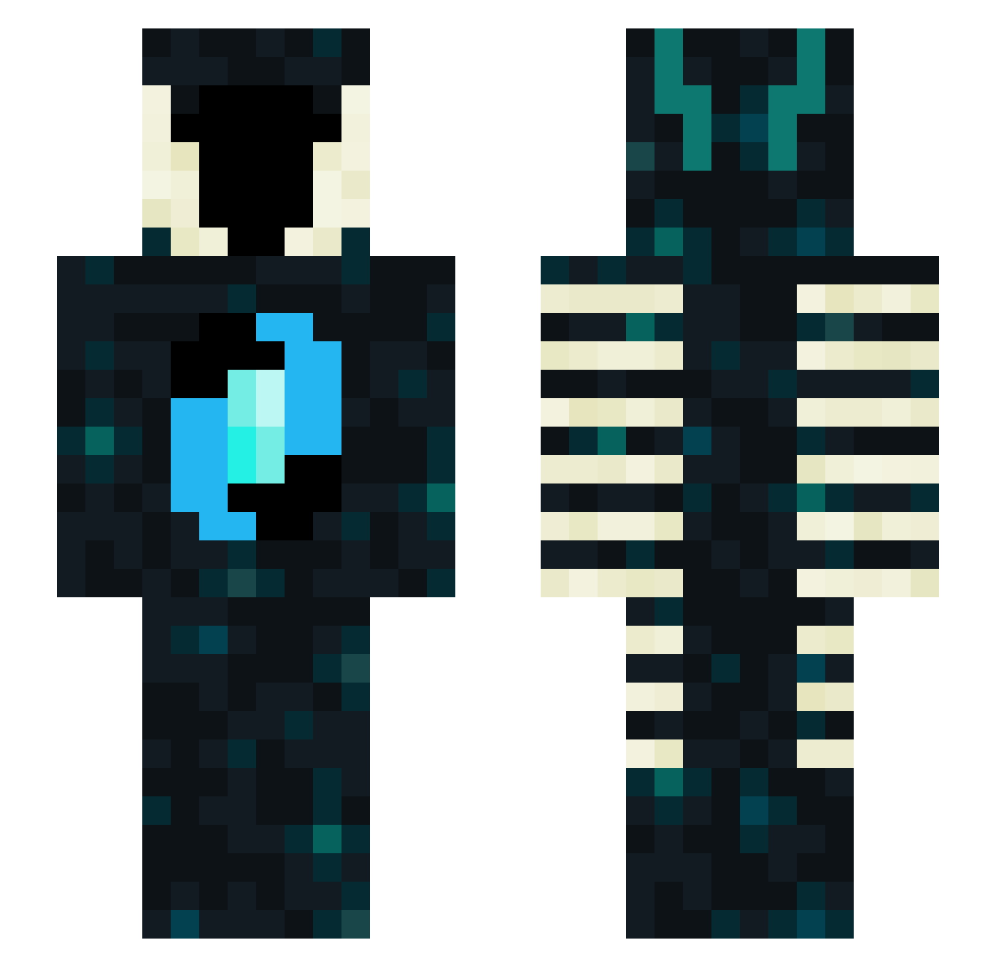 KriegerMo2023 Minecraft skin, front and back view