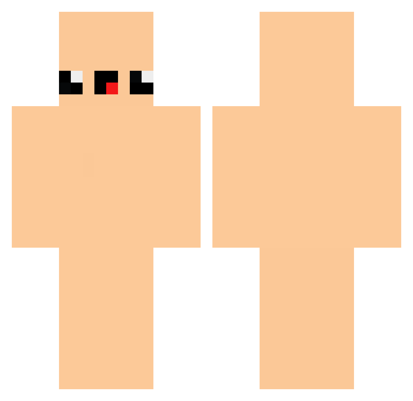Juulian5071 Minecraft skin, front and back view