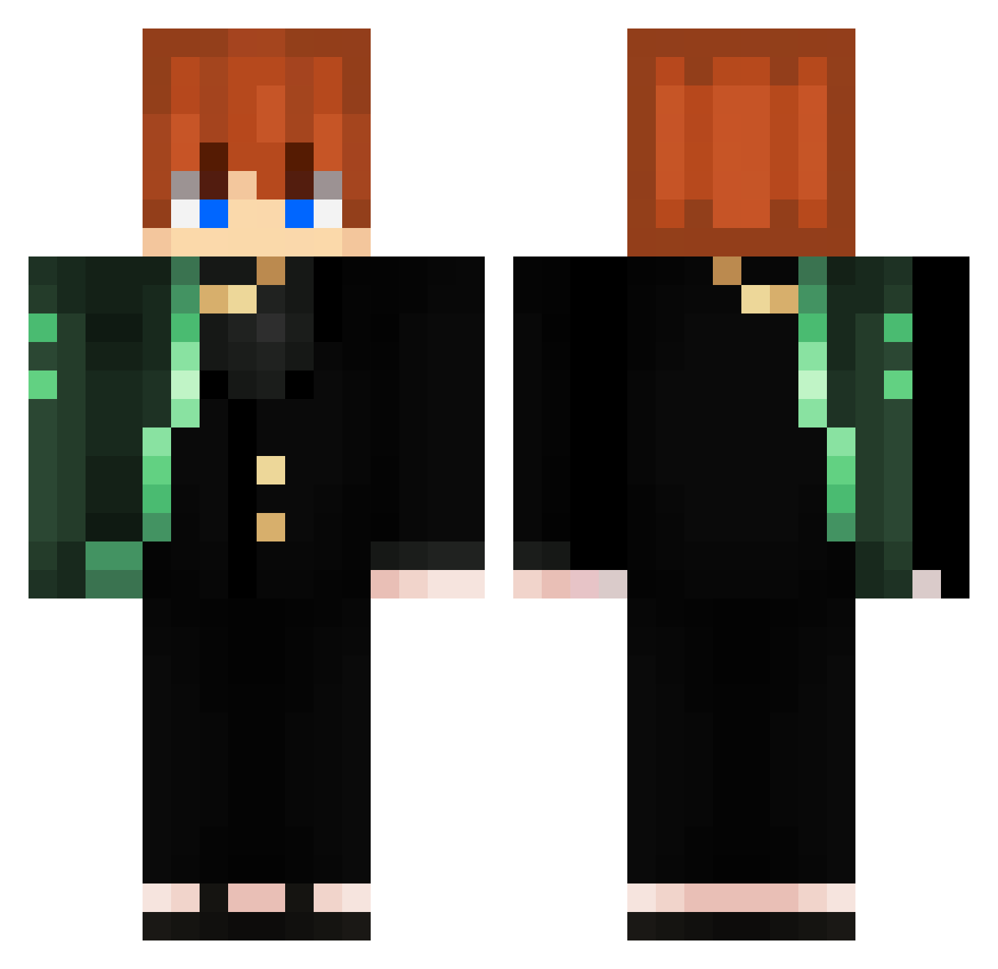 _shidao_ Minecraft skin, front and back view