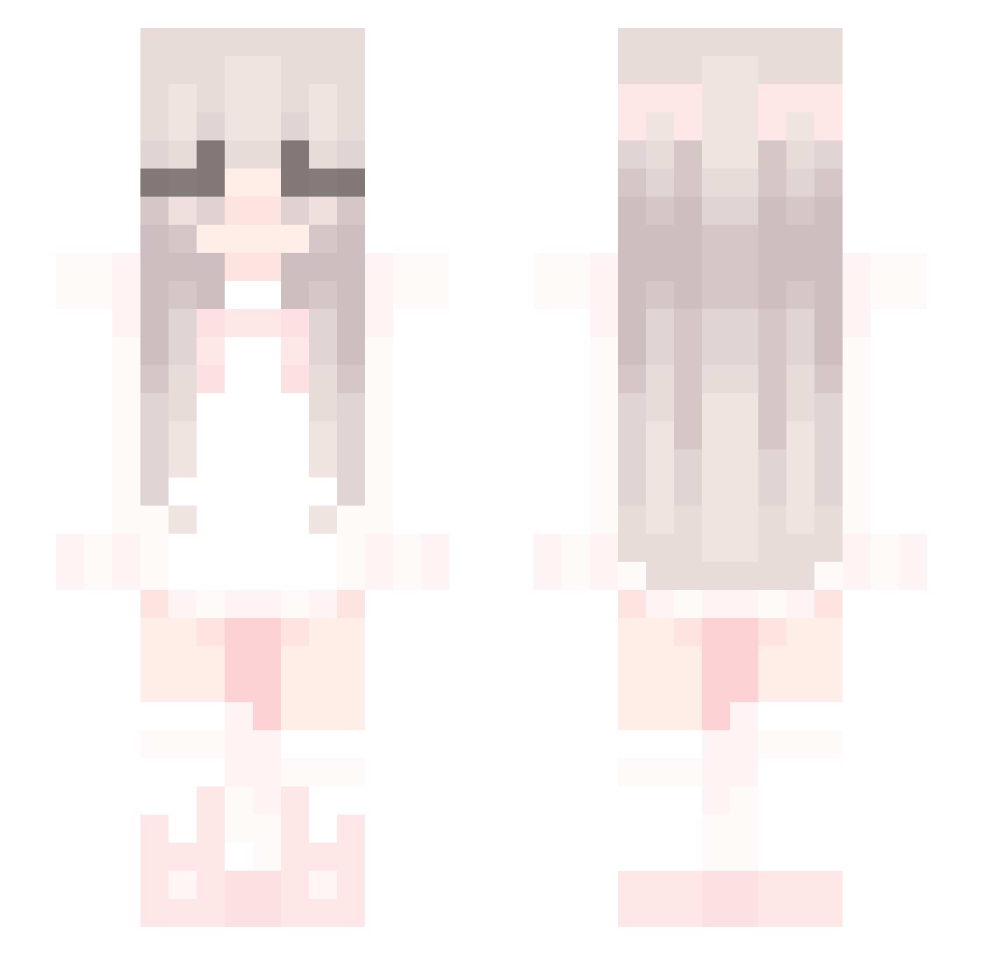 WildOctopus31 Minecraft skin, front and back view