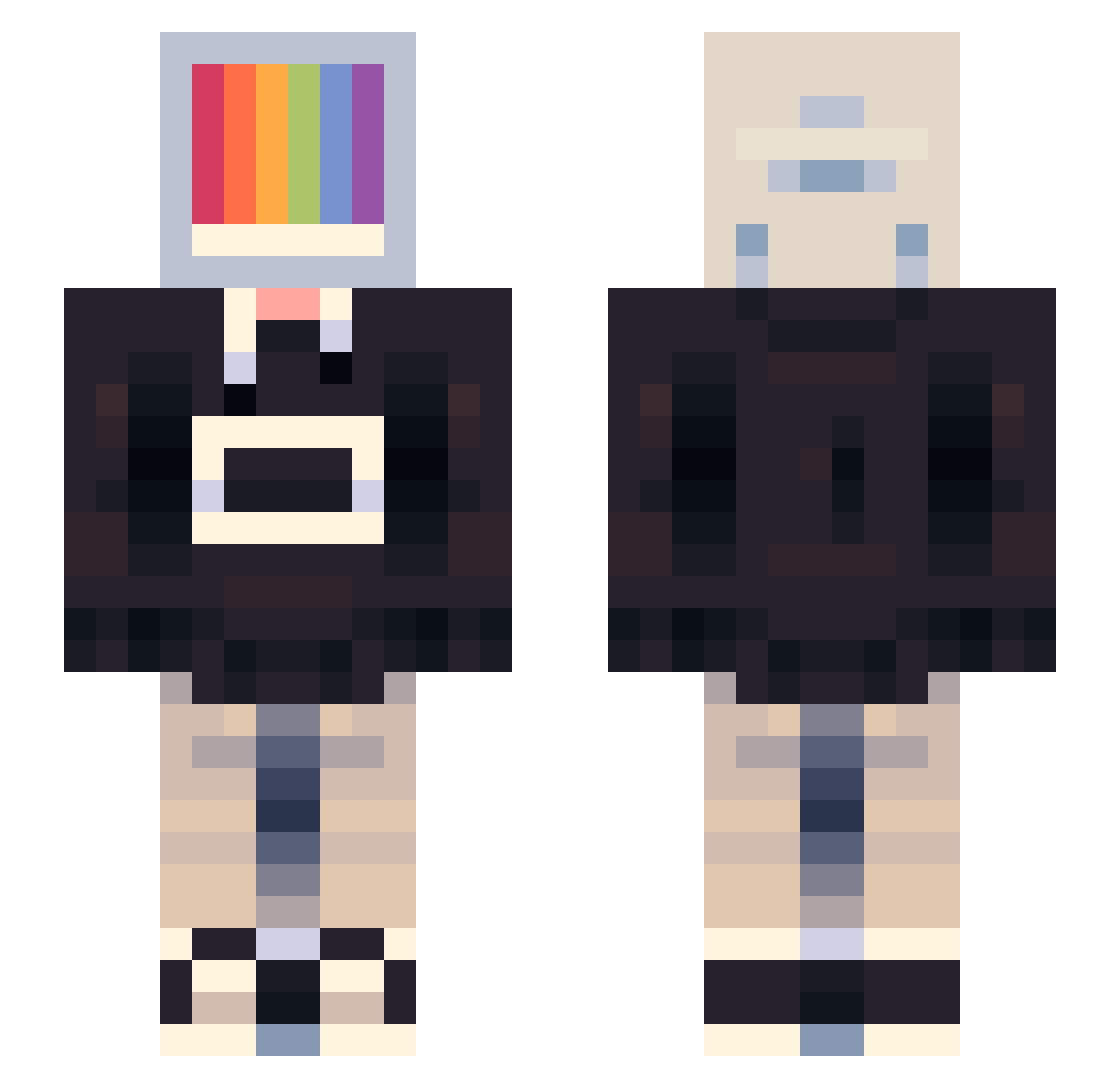 tilin__ Minecraft skin, front and back view