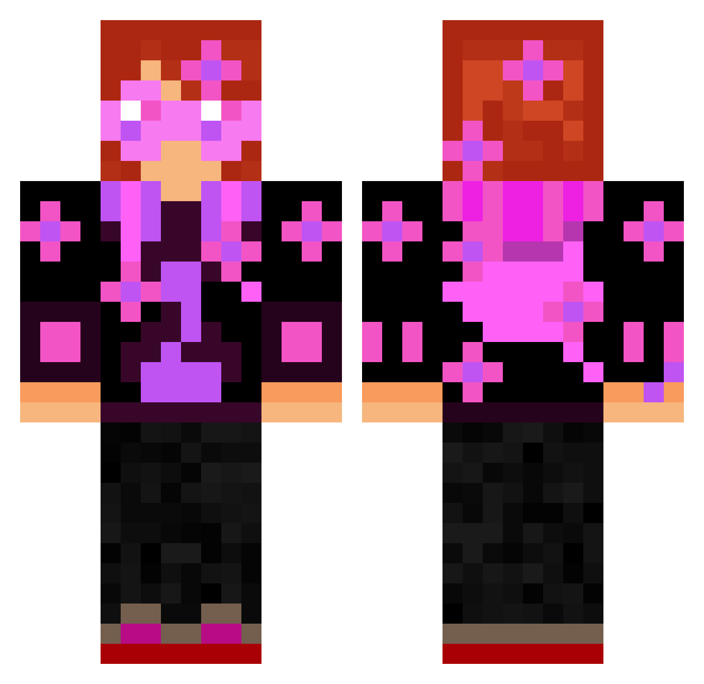 TroySmith3375 Minecraft skin, front and back view