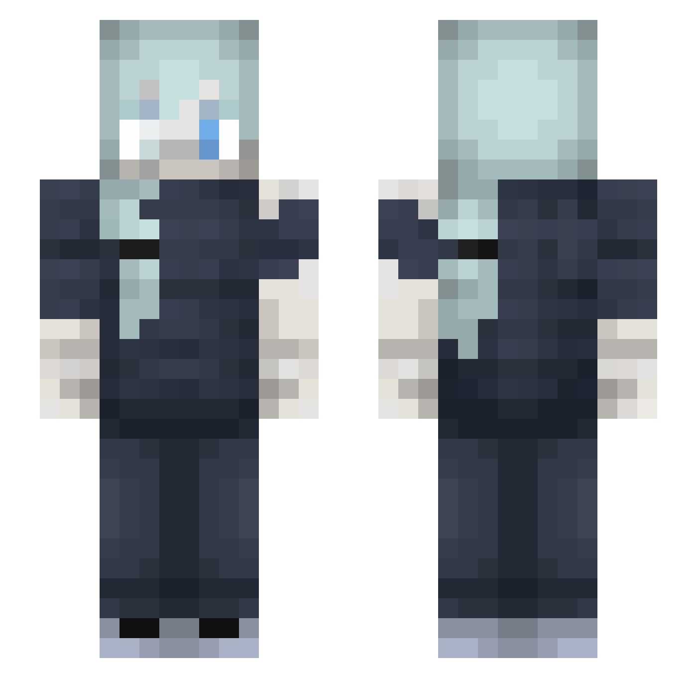 LimaoTrollagens Minecraft skin, front and back view