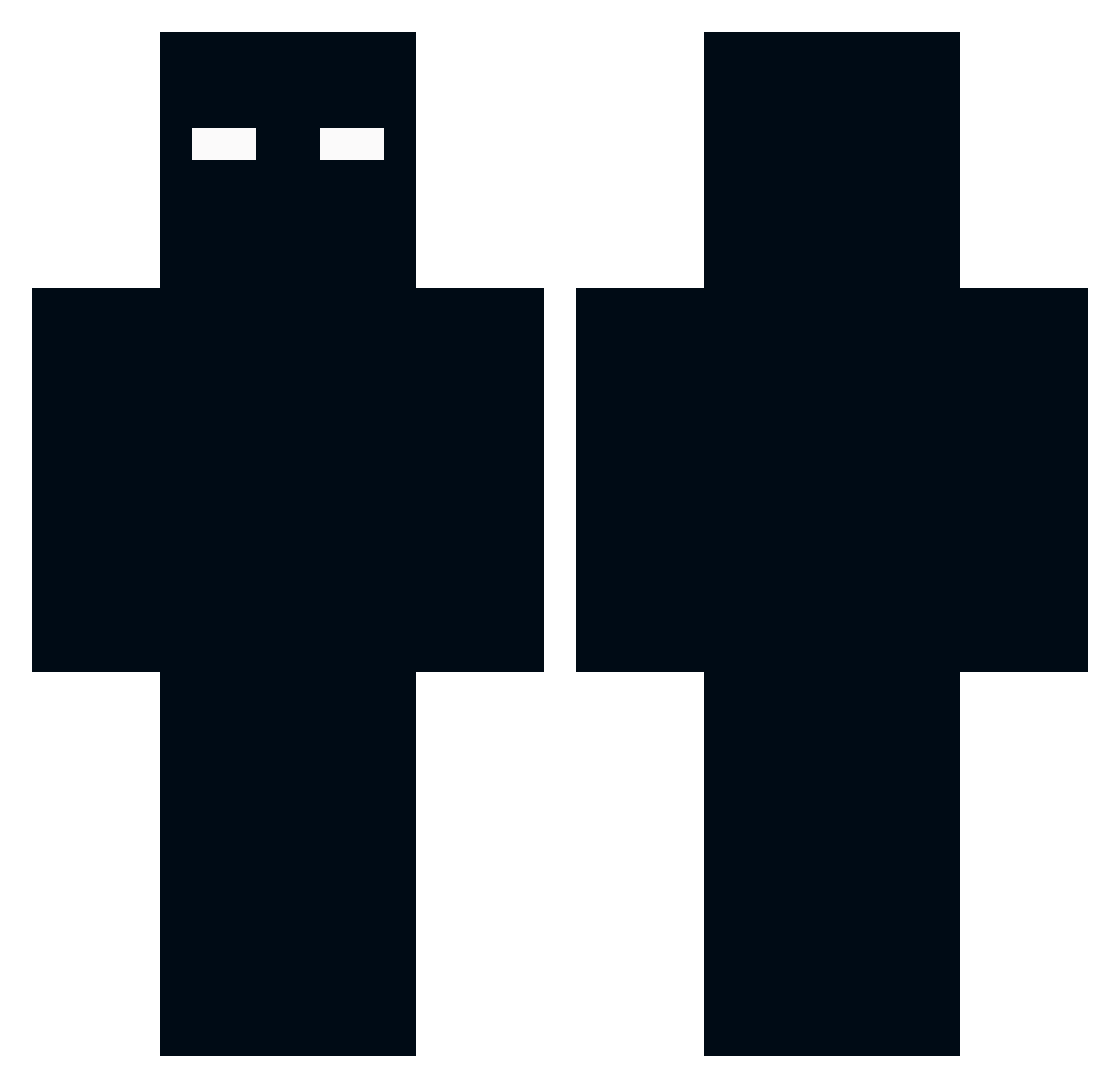 pollang_ Minecraft skin, front and back view