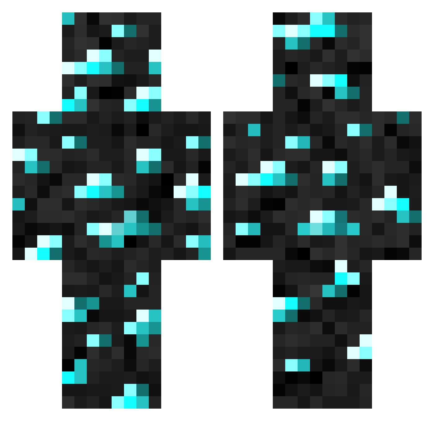 Andrej_482 Minecraft skin, front and back view