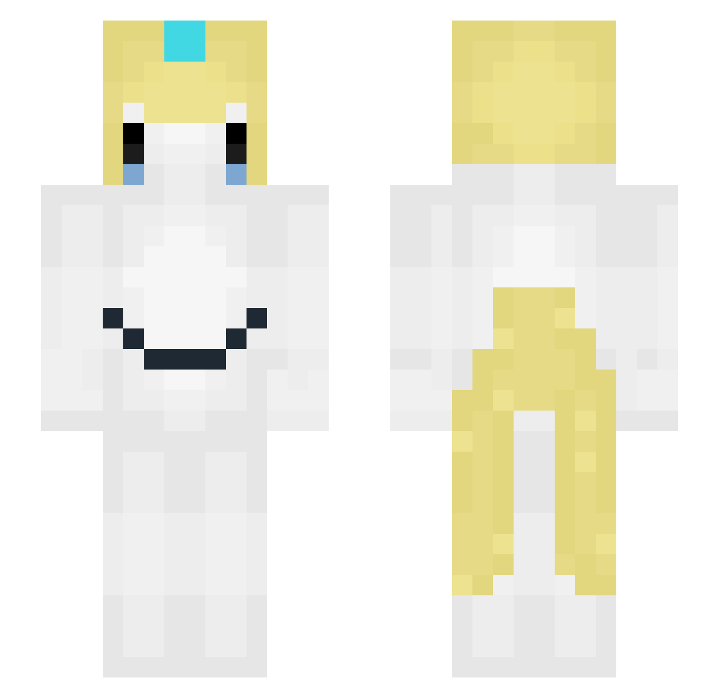 probablymae Minecraft skin, front and back view